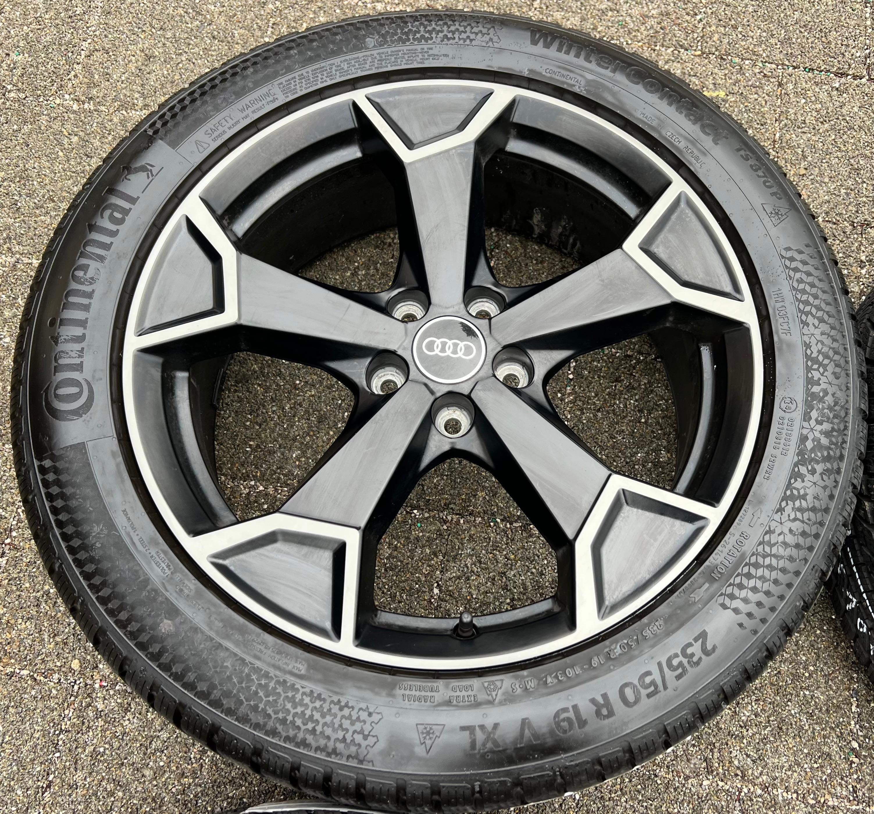 4 ORIGINAL 19" ALU WINTERRÄDER AUDI Q3 F3B 83A 83A071499 235/50R19 99V FREIHAUS