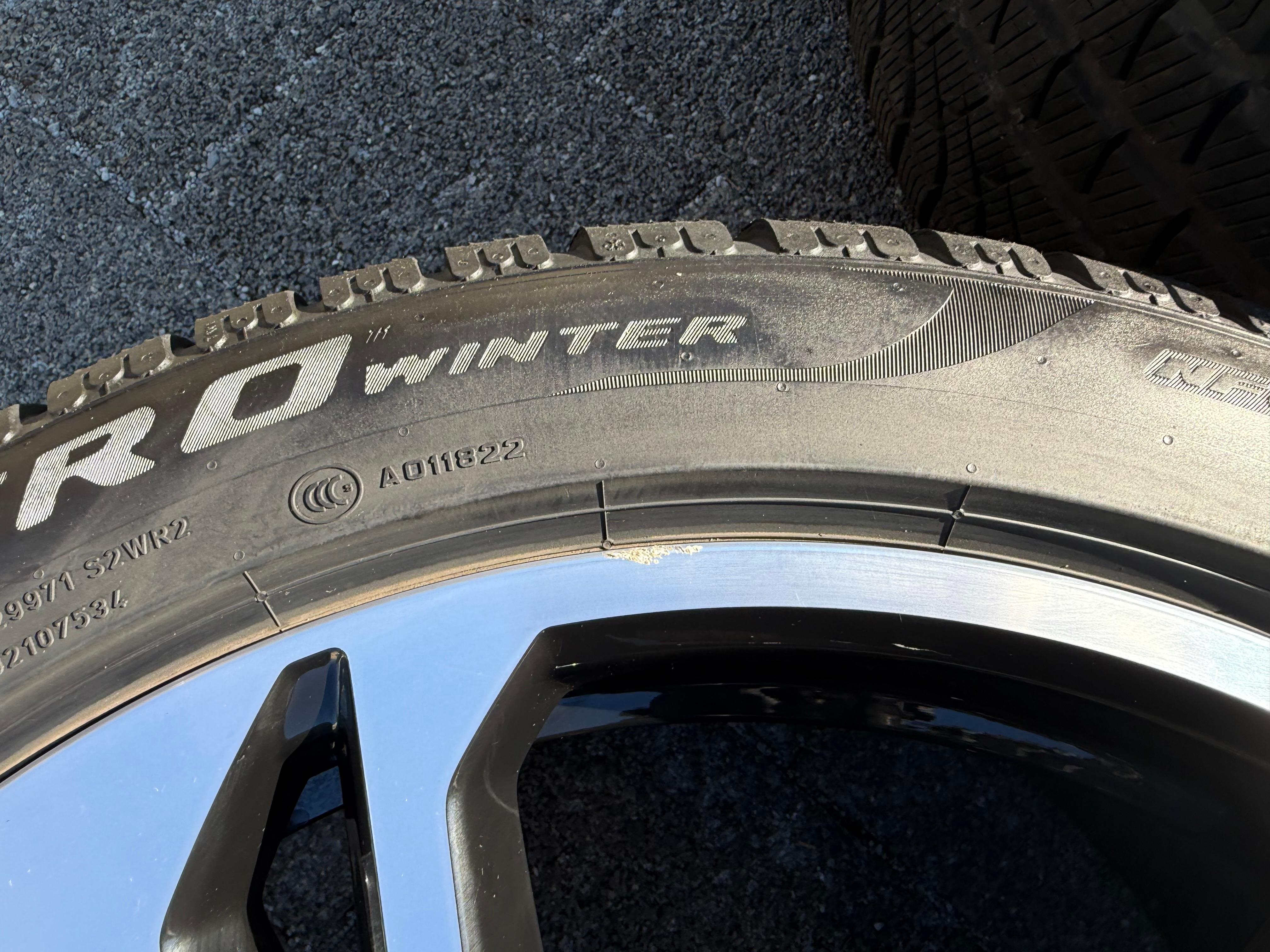 4 ORIGINAL 20" ALU WINTERRÄDER AUDI ETRON E-TRON GT 4J3601025AM 4J3601025AL