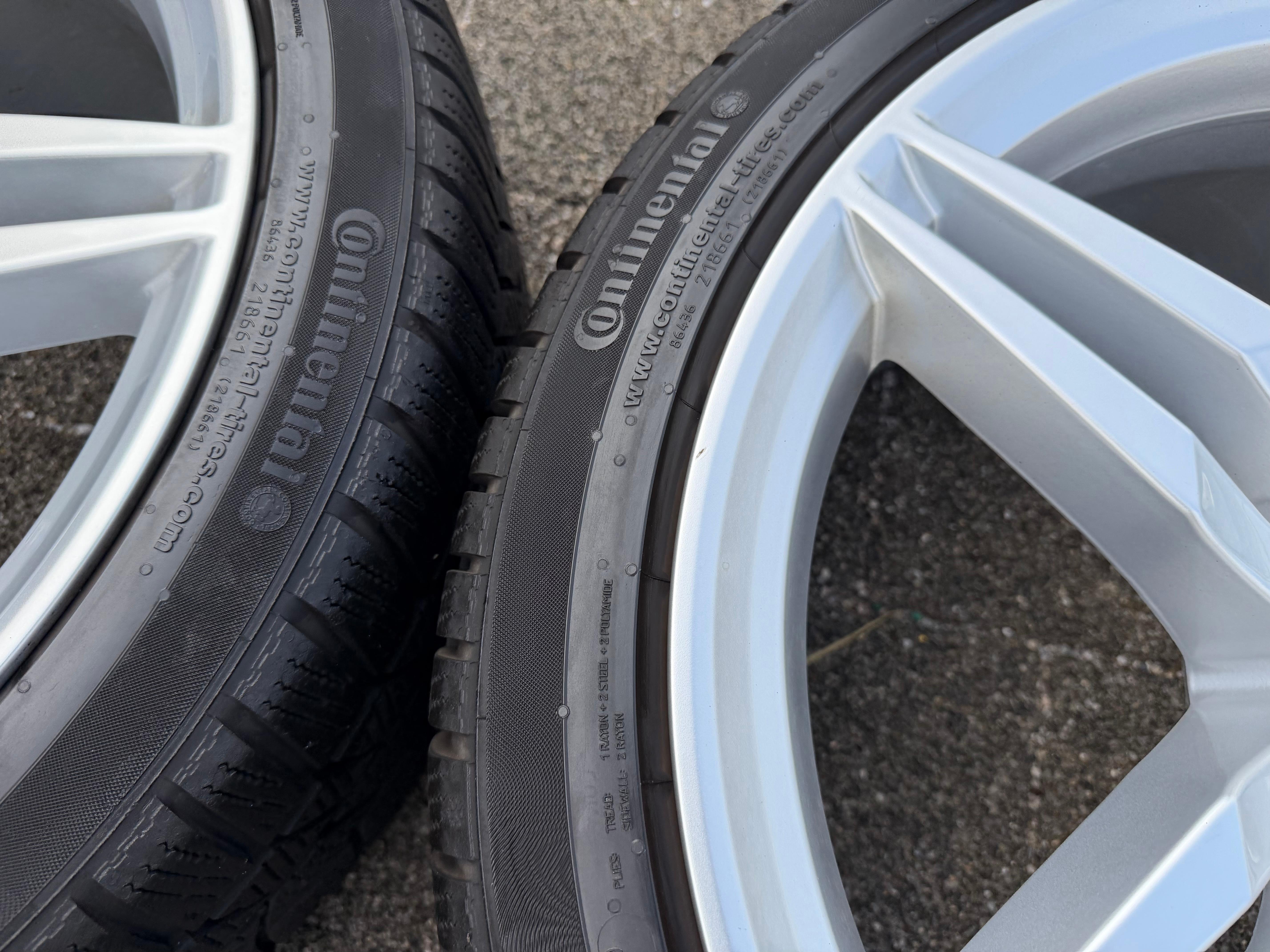 4 Original 19" Alu Winterräder Audi A5 S5 8W F5 8W0601025AM 255/35R19 96V Continental