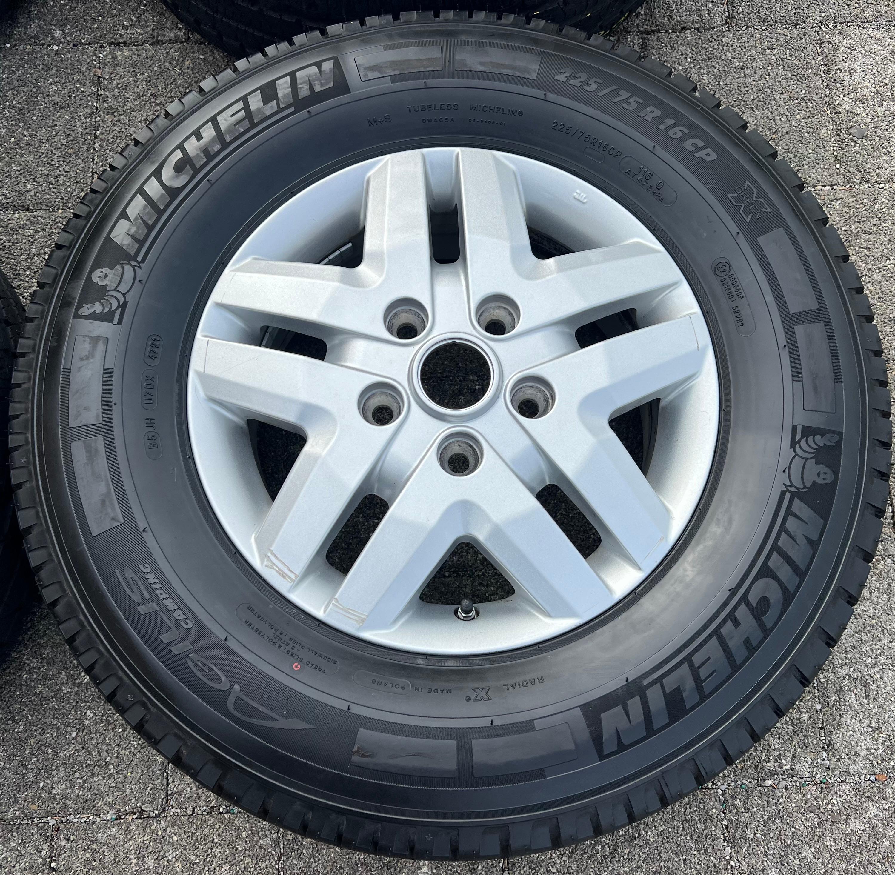 4 ORIGINELE ALU-ZOMERWIELEN PEUGEOT BOXER FIAT DUCATO CITROËN JUMPER 5x130 1374085080