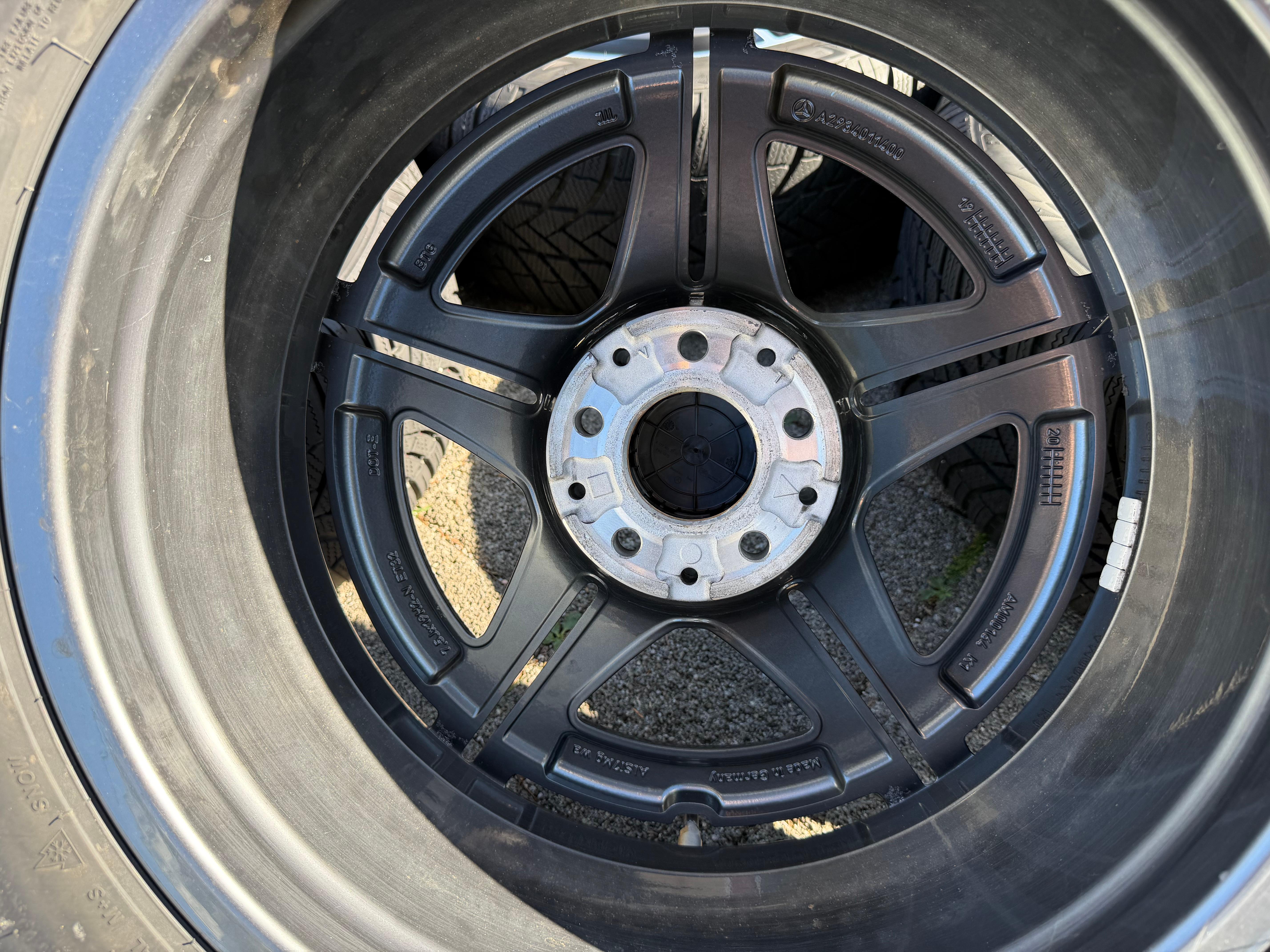 4 ORIGINAL 19" ALU WINTERRÄDER MERCEDES EQC N293 A2934011400 A2934010700 RDKS