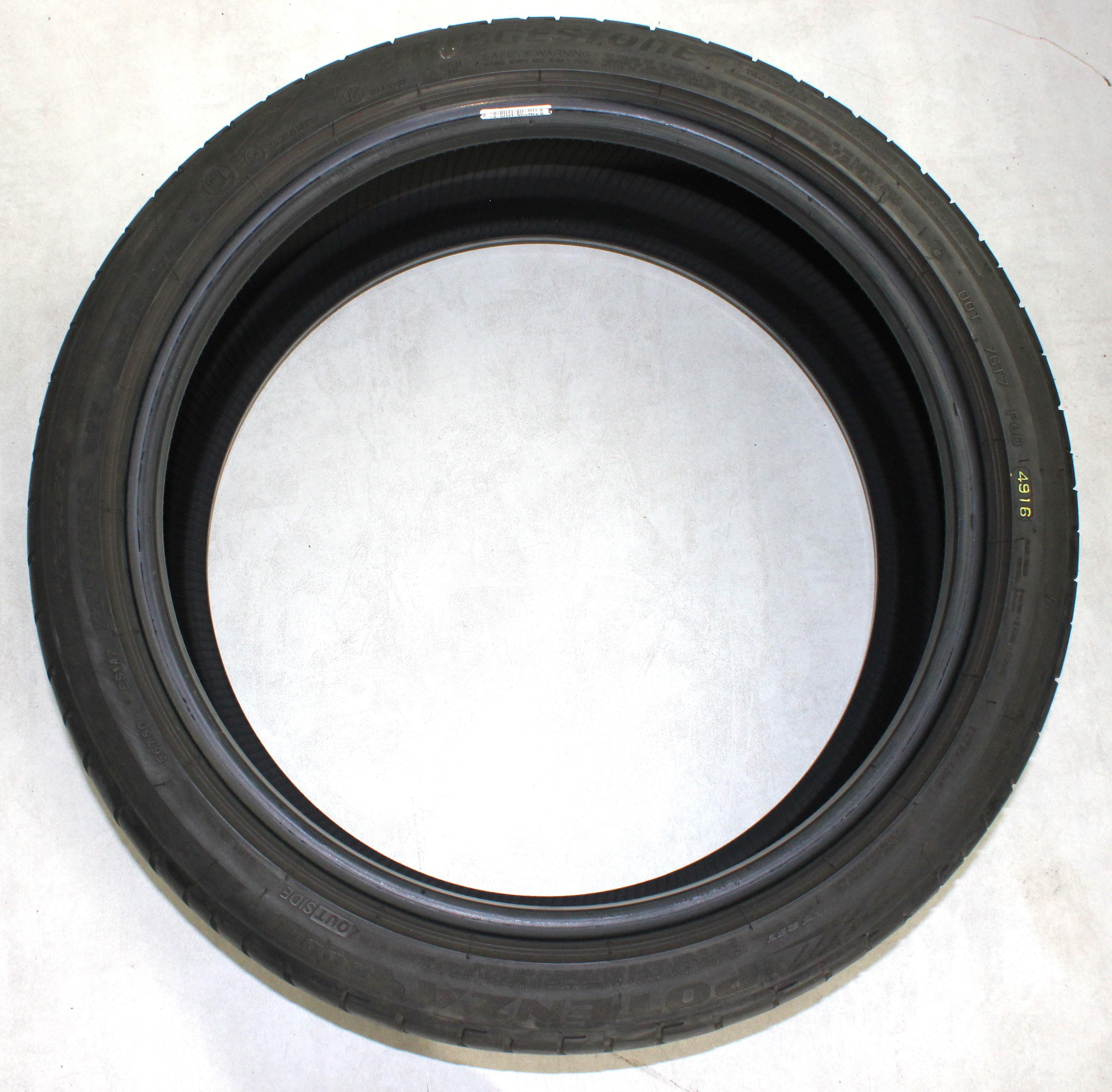 2 x 225/40R18 92Y pneus été Bridgestone Potenza S001 * Runflat 5,5-6mm 2016