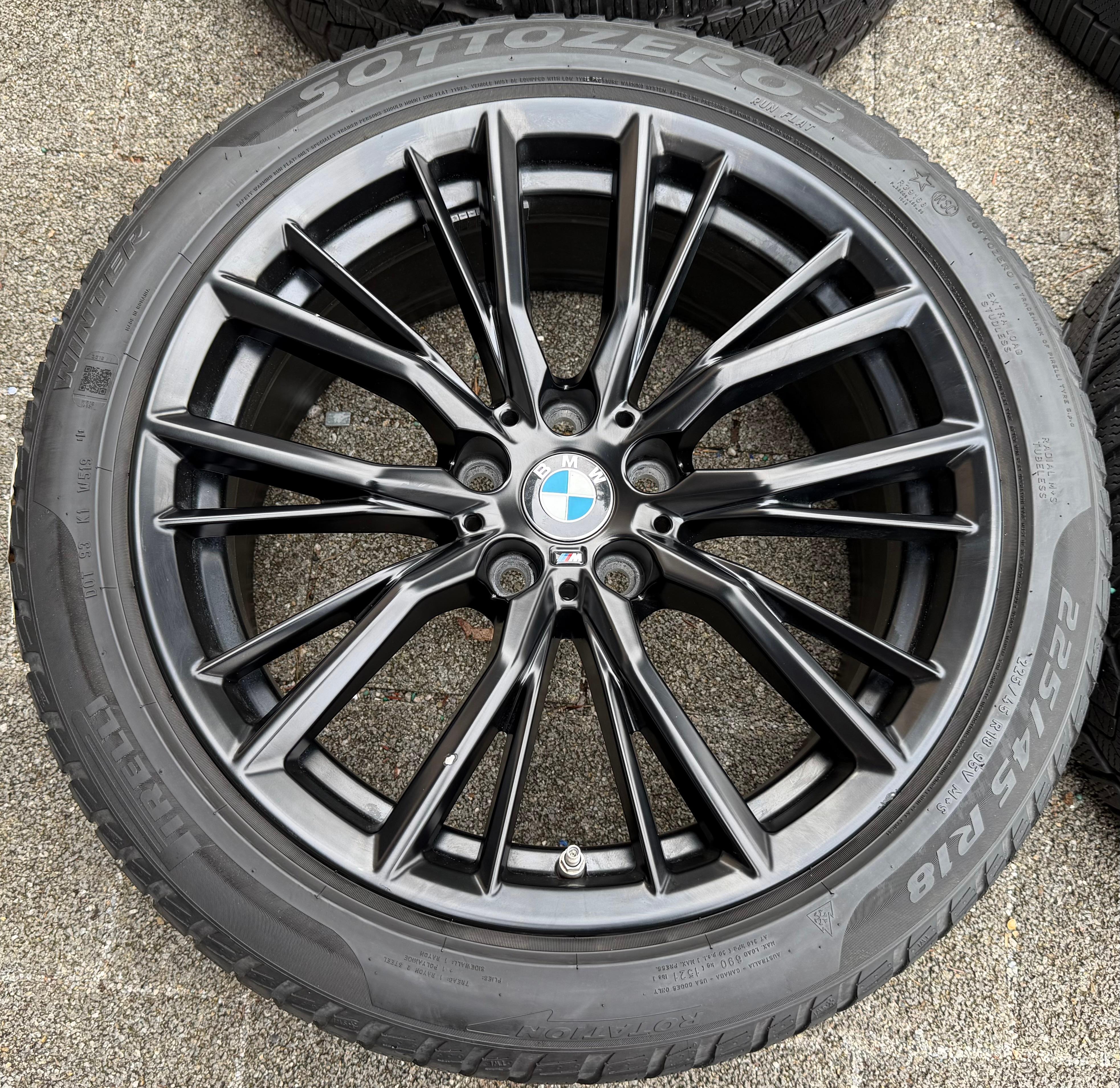 4 Original 18" Alu Winterräder BMW 3ER Reihe G20 G21 4ER G22 G23 2ER G42 M796 RDKS
