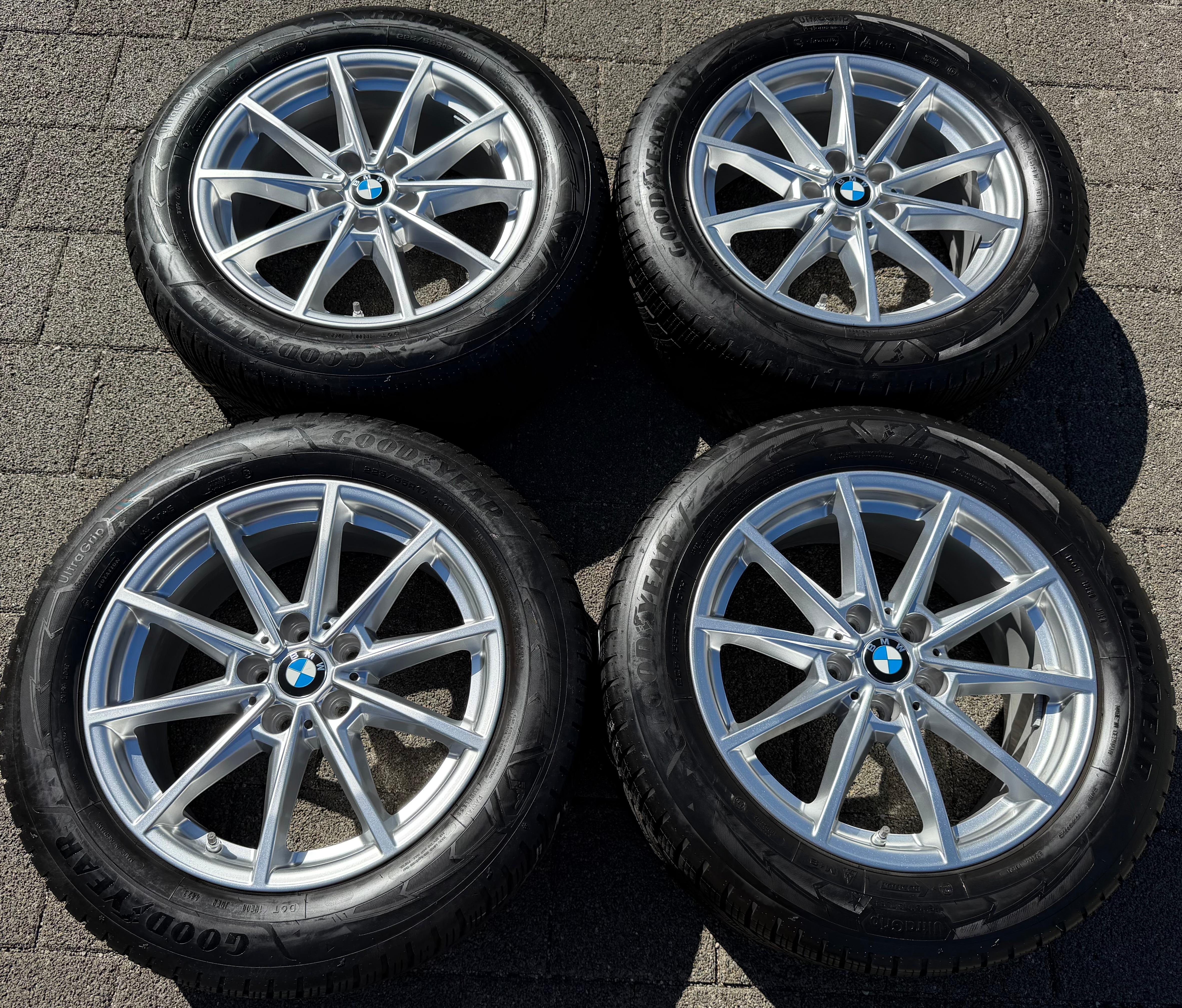 4 roues complètes hiver en aluminium d’origine BMW Série 4 Gran Coupé G26 i4, design 851, RDKS