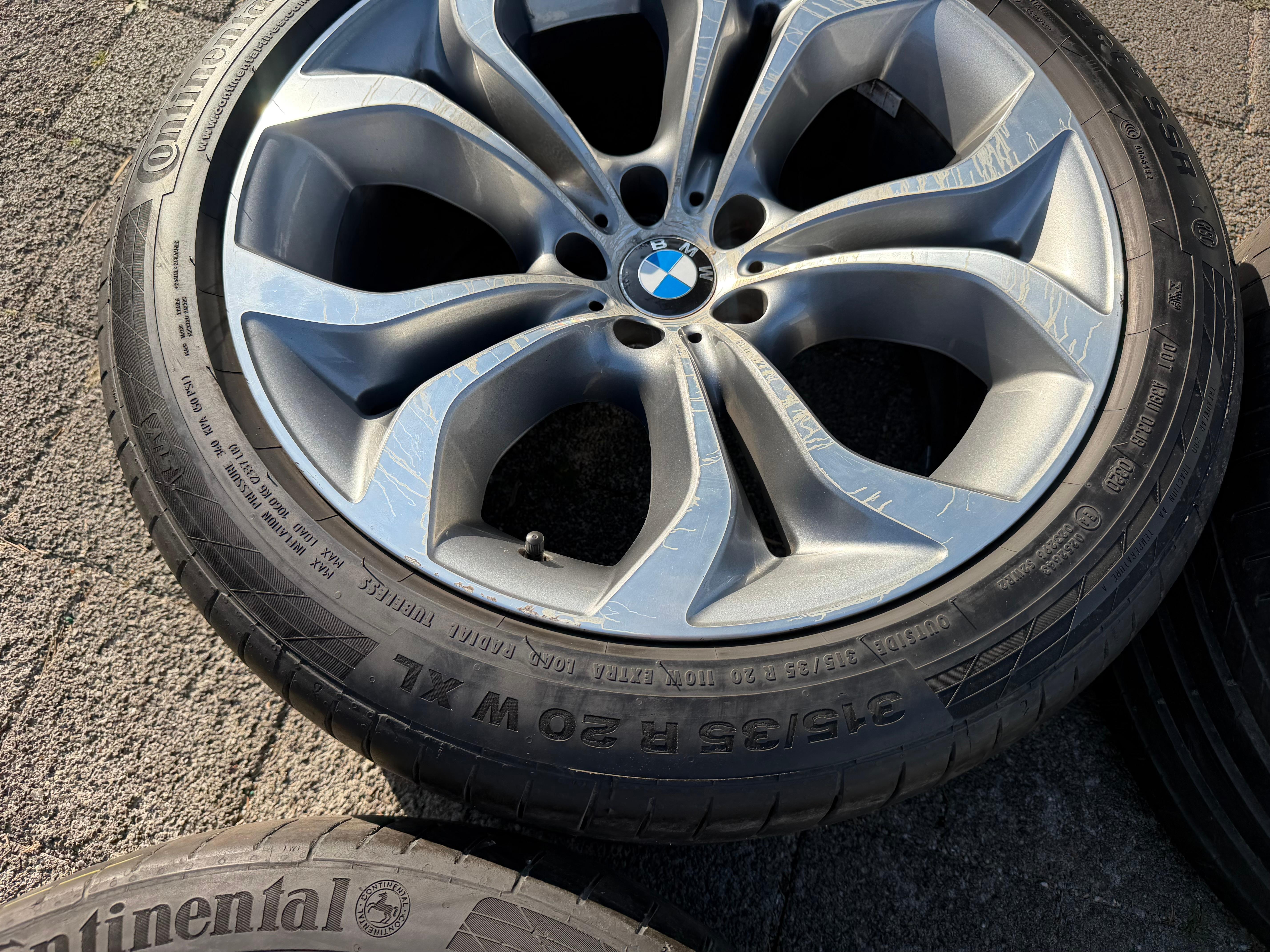 4 Original 20" Alu Sommerräder BMW X5 E70 F15 275/40R20 106W 315/35R20 110W Styling 336
