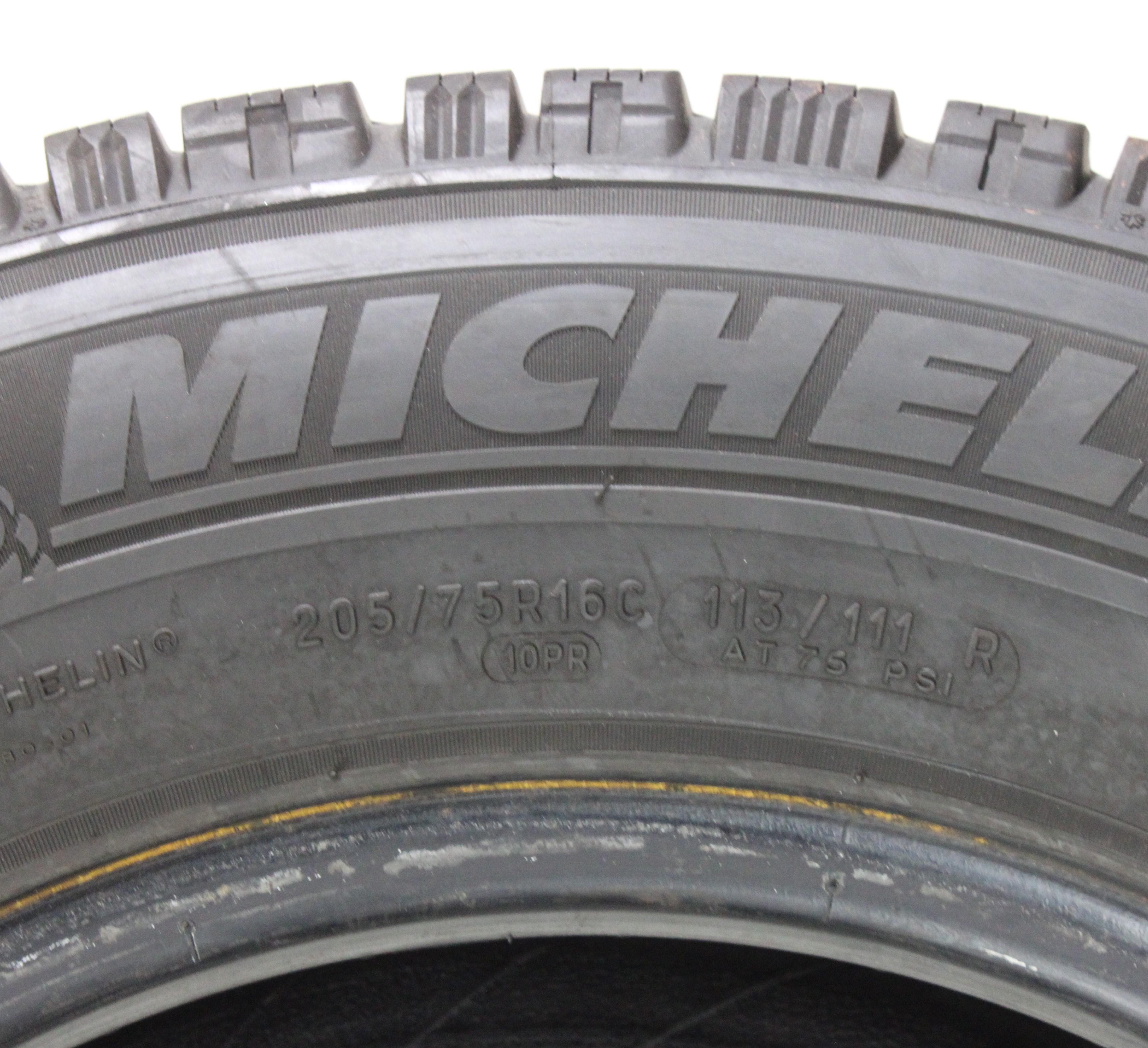 4 x 205/75R16C 113/111R Winterreifen Michelin Agilis Alpin 5-6mm 2025