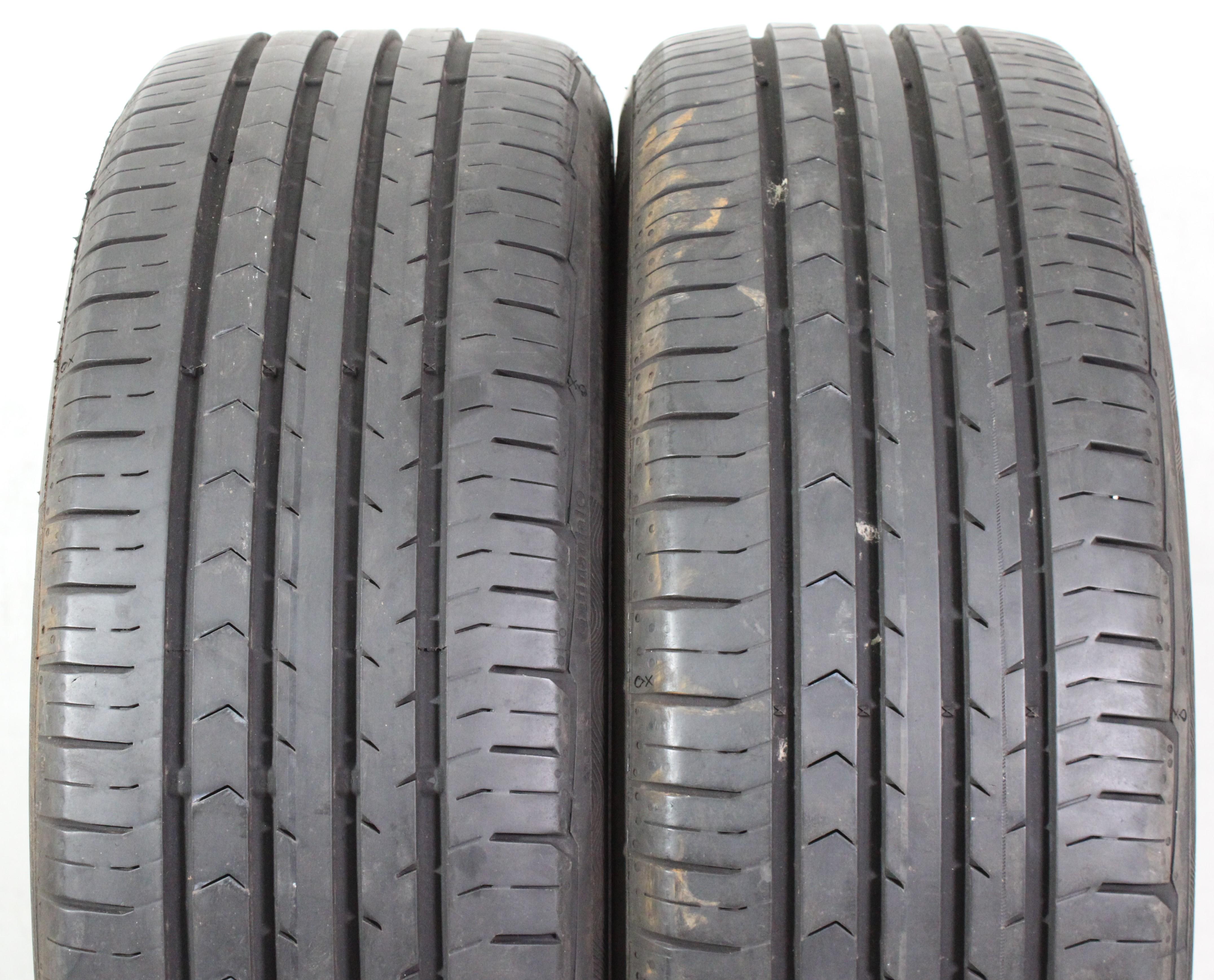 2 x 205/55R17 95V Sommerreifen Continental Premium Contact 5 6,5-7mm 2015 XL