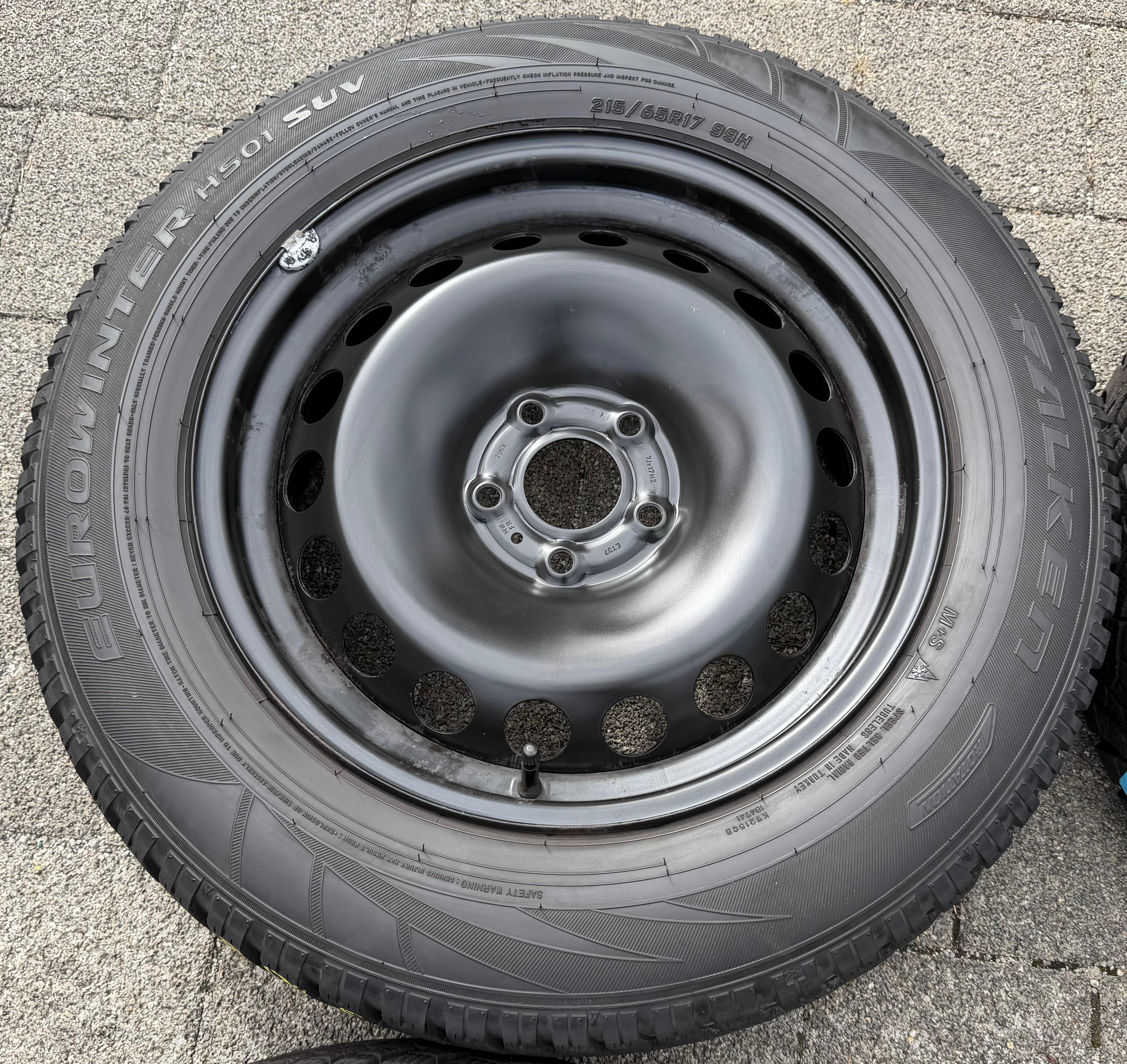 4 Winterräder Nissan Qashqai III J12 Renault Austral 215/65R17 99H RDKS Falken