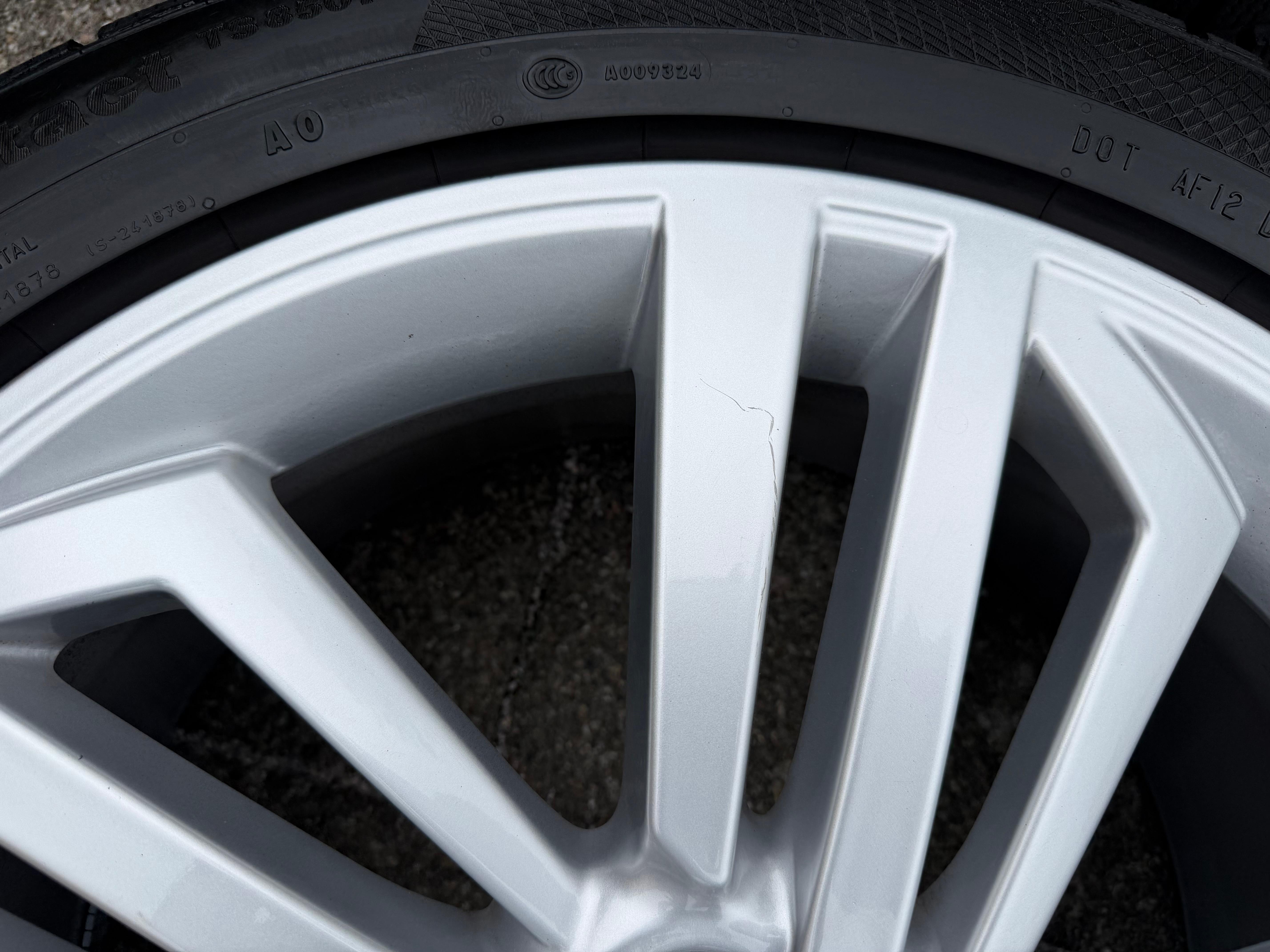 4 ORIGINAL 20" ALU WINTERRÄDER AUDI Q5 SQ5 FY 80A601025L 255/45R20 101V CONTINENTAL