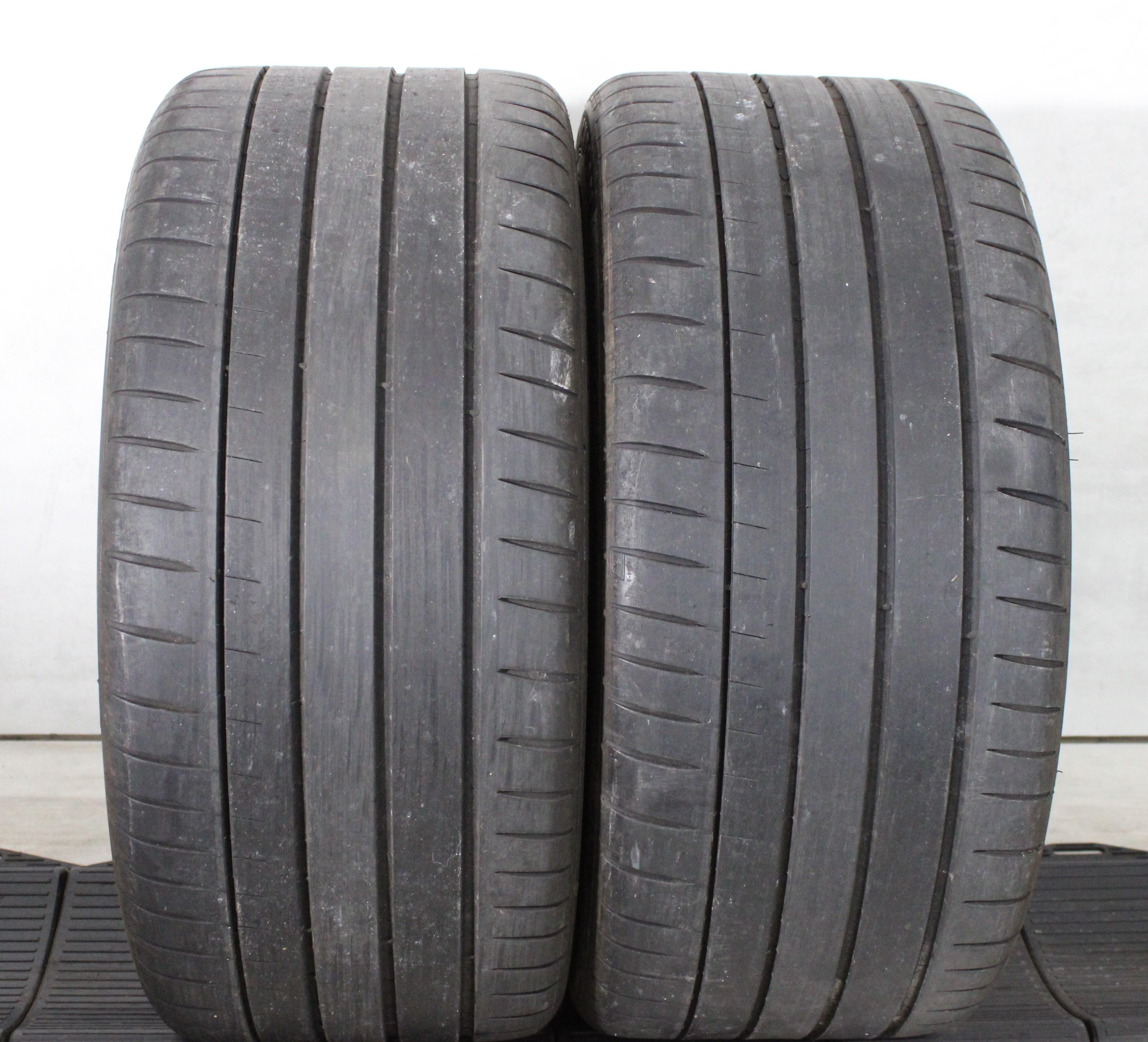 2 pneus d'été Michelin Pilot Sport 4S 275/40R19 105Y, profondeur de sculpture 4,5-5 mm, année 2021