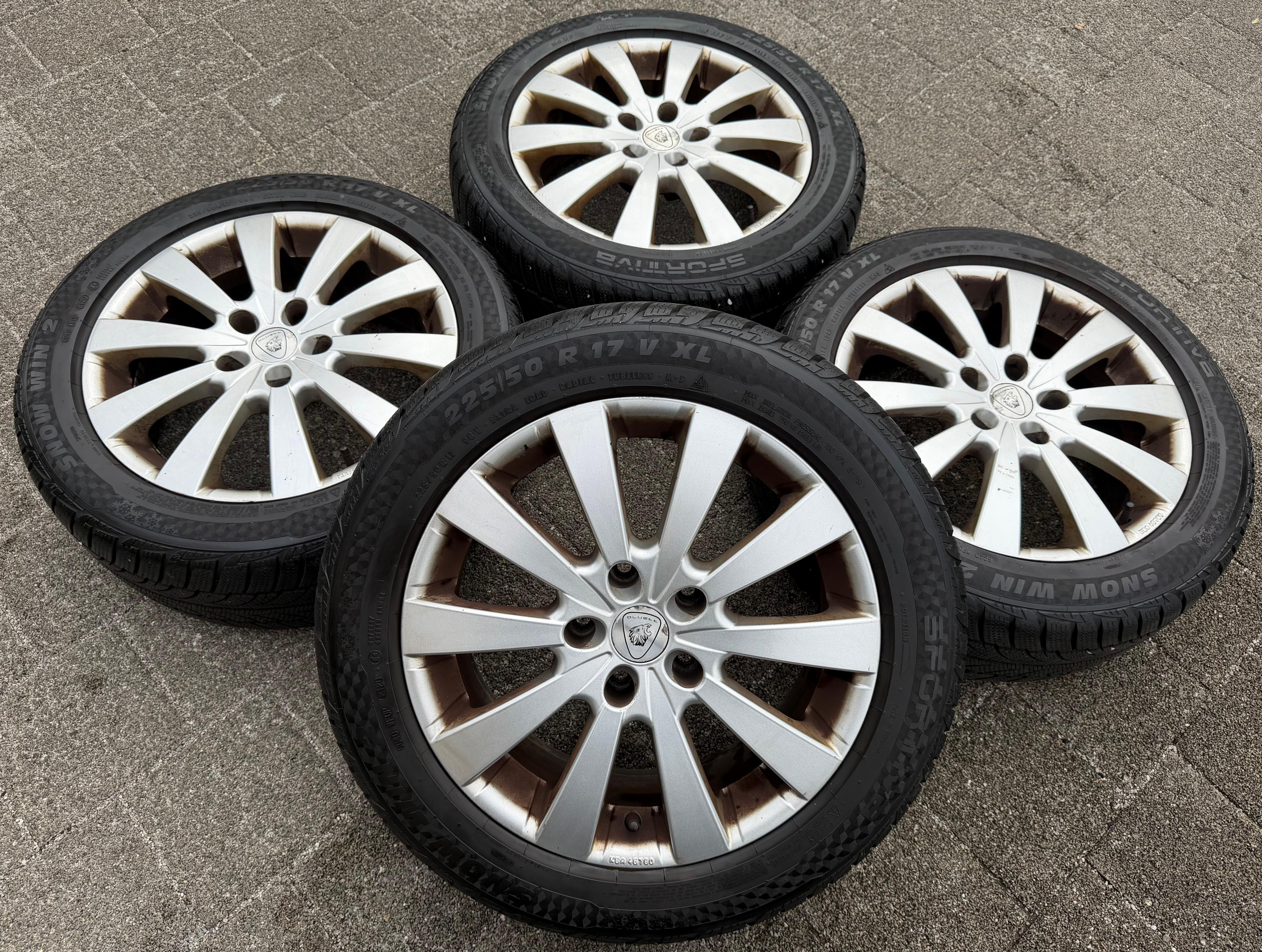 4 Alu 17" Winterräder Opel Insignia A OGA 225/50R17 98V Winterreifen