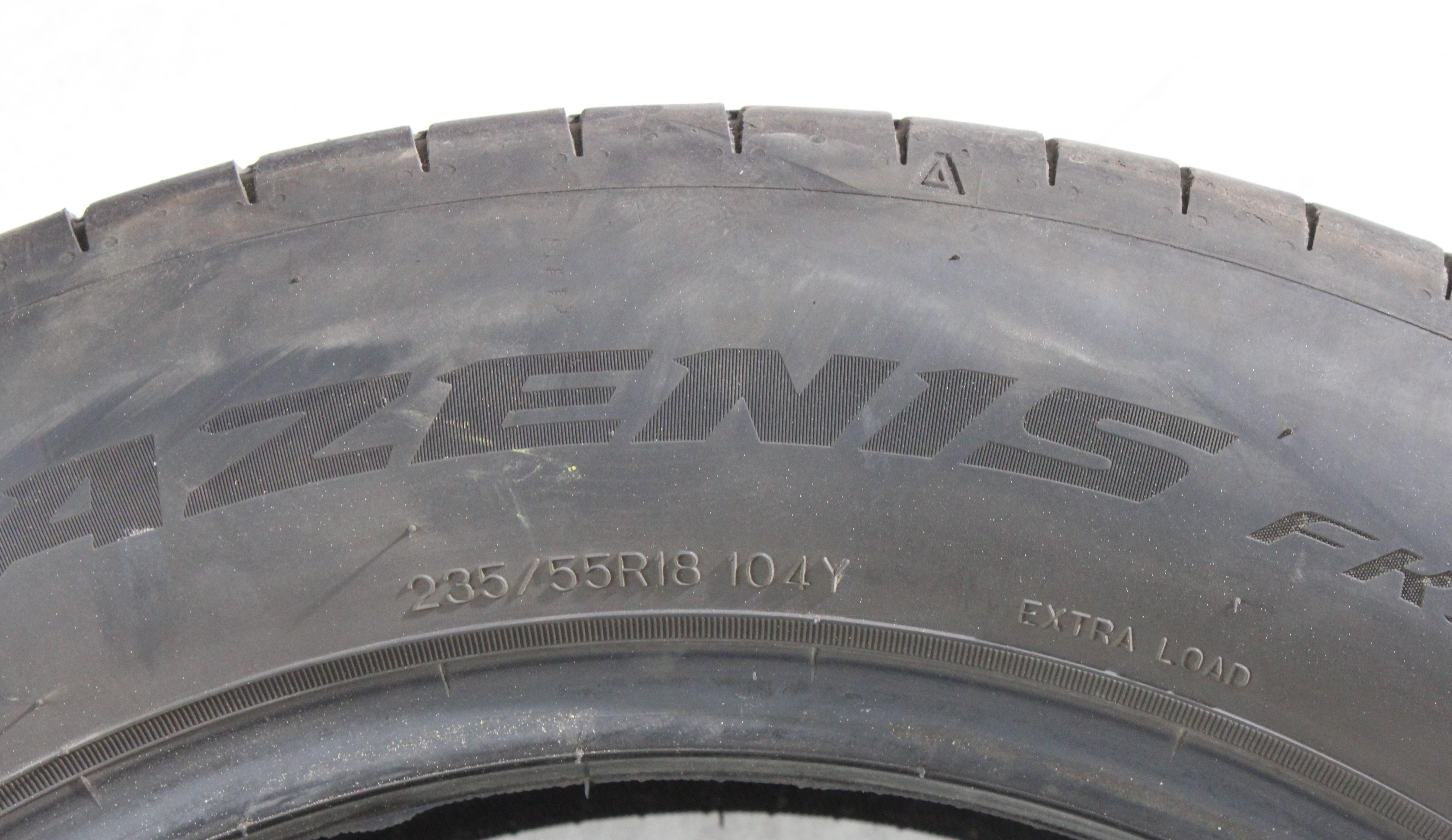 2 x 235/55R18 104Y Sommerreifen Falken Azenis FK520 4,5-5mm 2023 XL