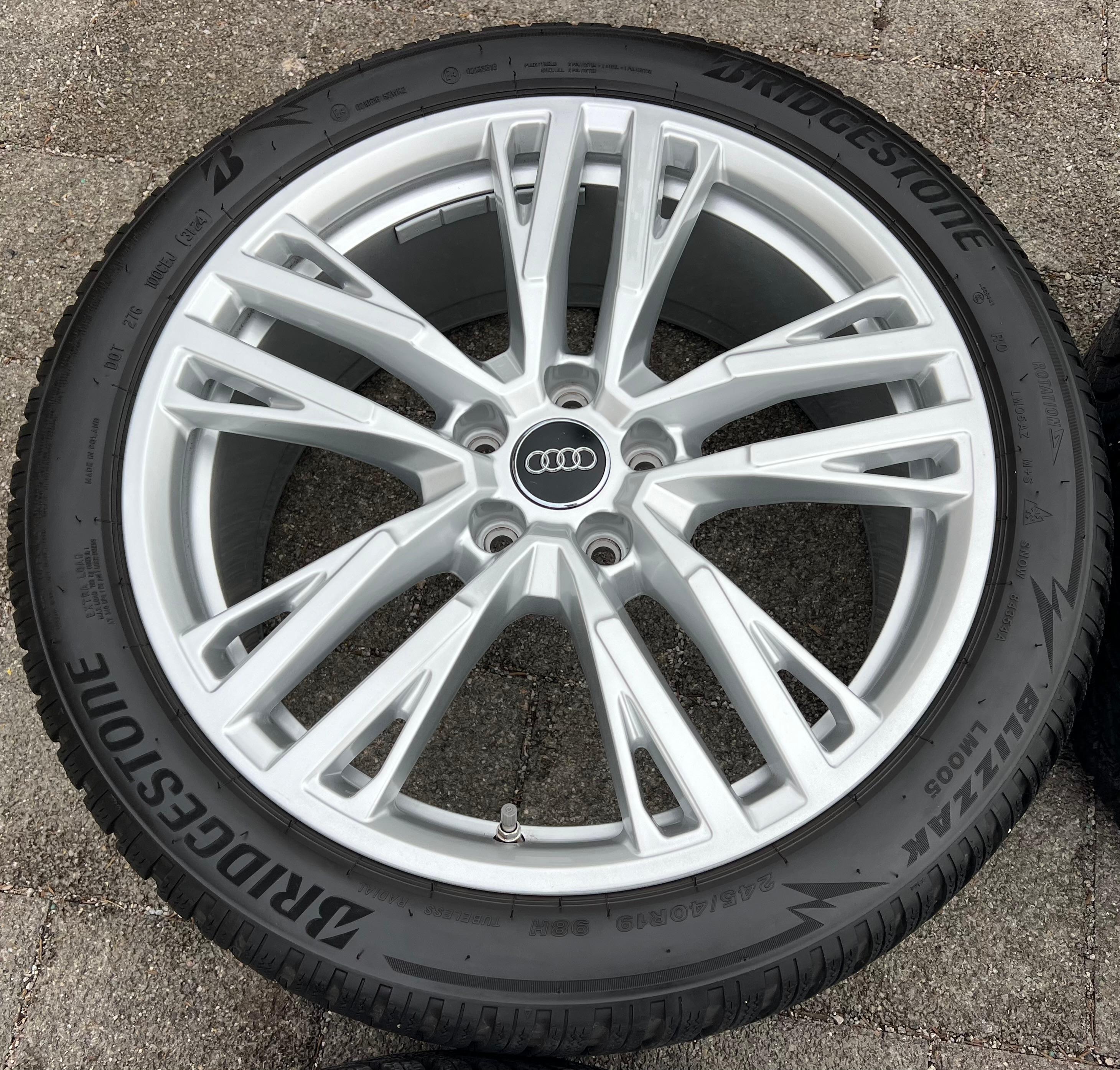 4 ORIGINAL 19" ALU WINTERRÄDER AUDI A5 S5 FU2 B10 8B3601025AS 245/40R19 98H 2024