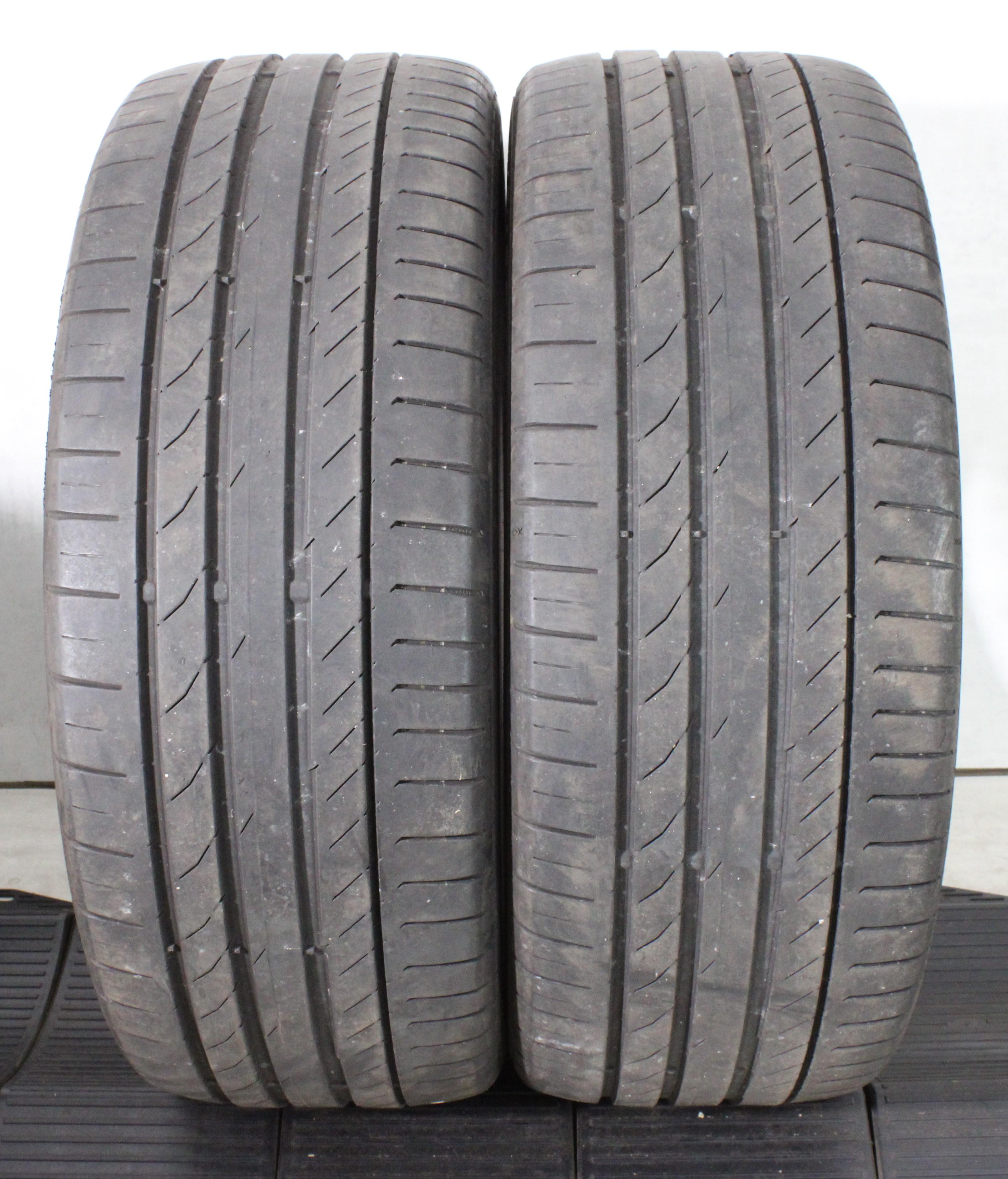 2 x 245/45R19 98W Sommerreifen Continental Sport Contact 5 4,5-5mm 2016
