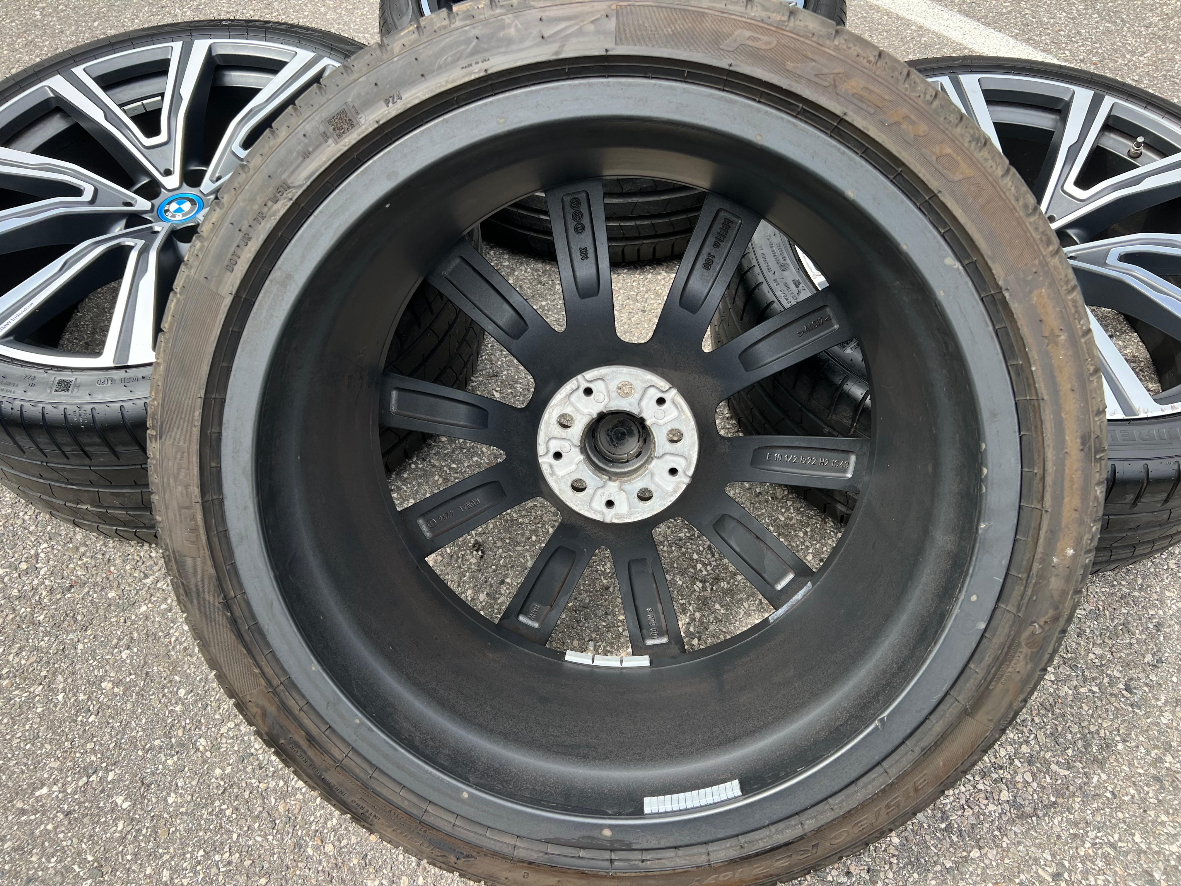 4 ORIGINAL 22 ALU SOMMERRÄDER BMW X5 G05 X6 G06 STYLING 746i 8072000 8072001 RDK