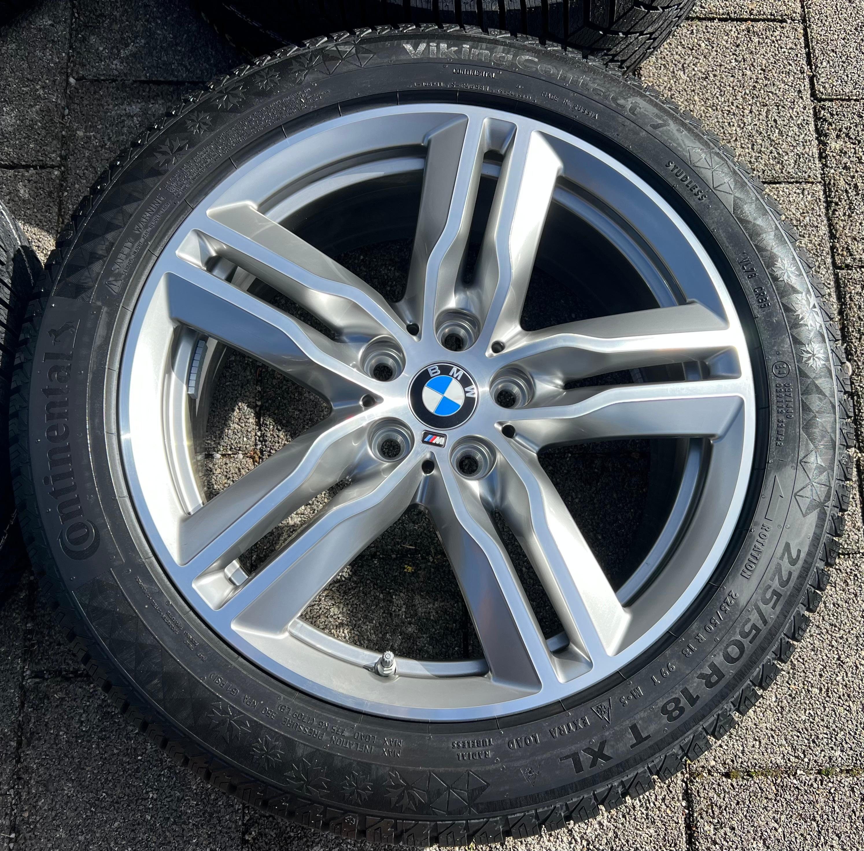 4 ORIGINAL 18" ALU WINTERRÄDER BMW X1 F48 X2 F39 STYLING M570 RDKS NEU FREIHAUS
