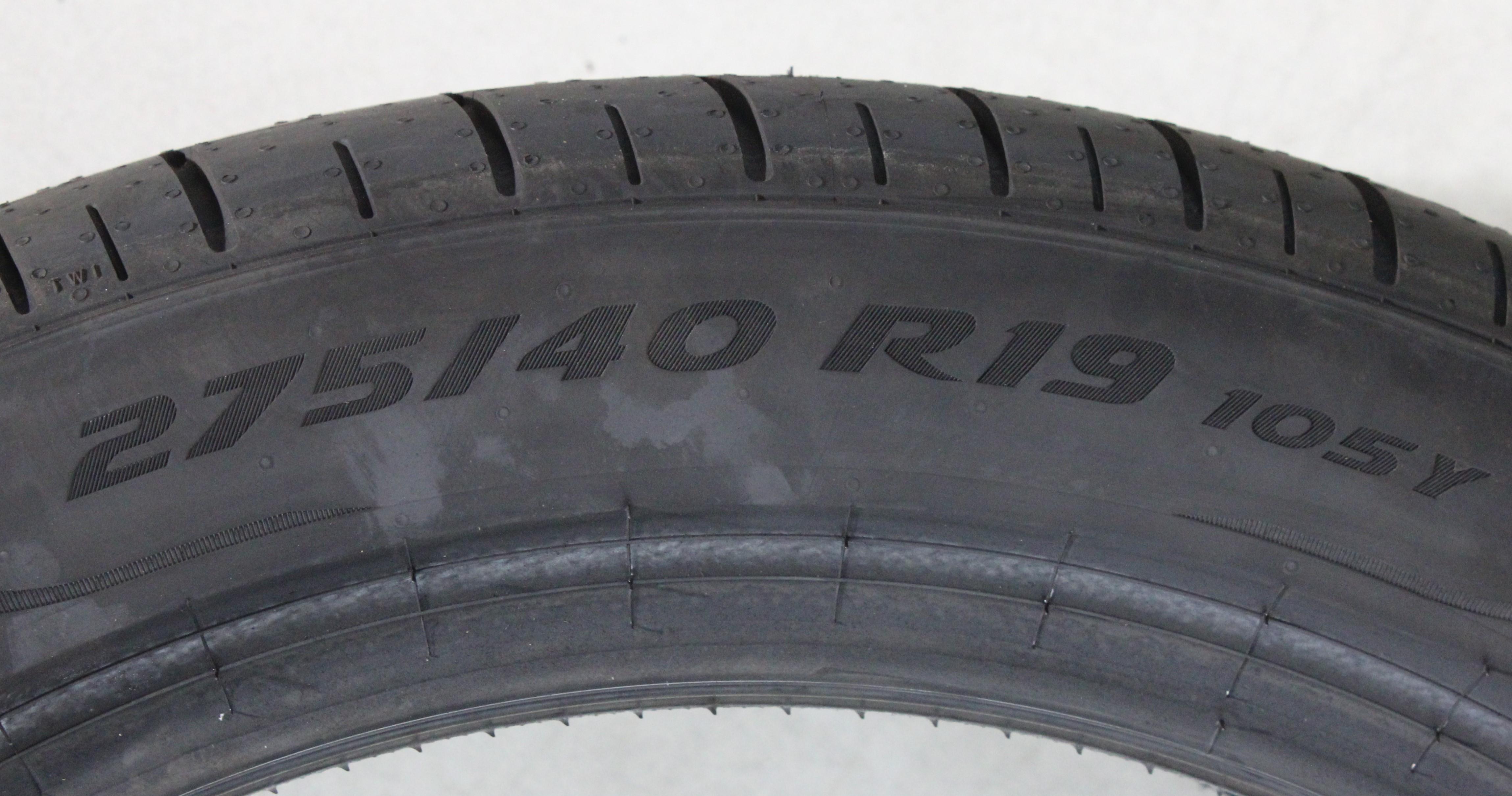 1 x 275/40R19 105Y Sommerreifen Pirelli Pzero PZ4 MO* Volles Profil 2023 XL