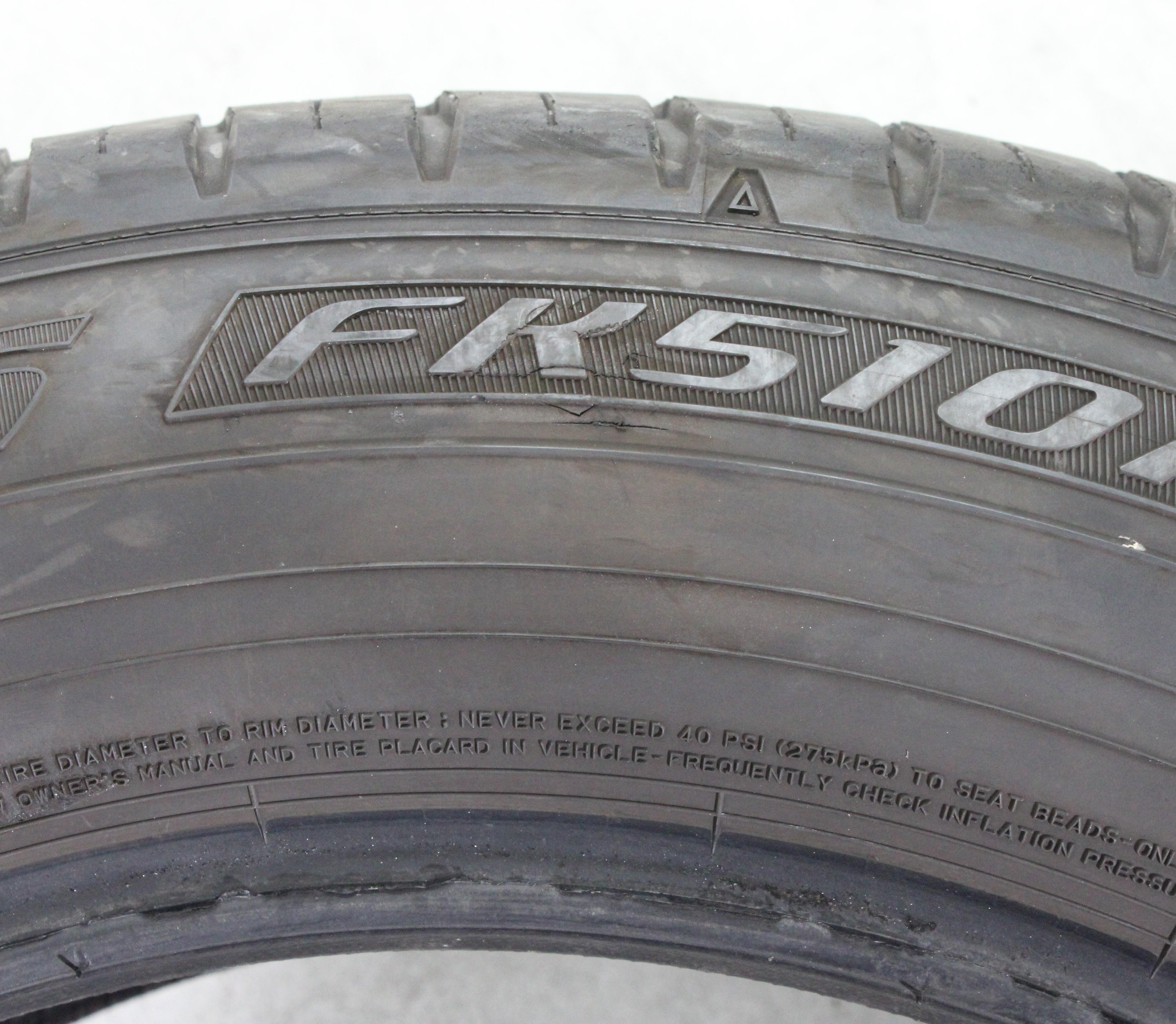 2 x 235/60R18 103W Sommerreifen Falken Azenis FK510A SUV 5-5,5mm 2019