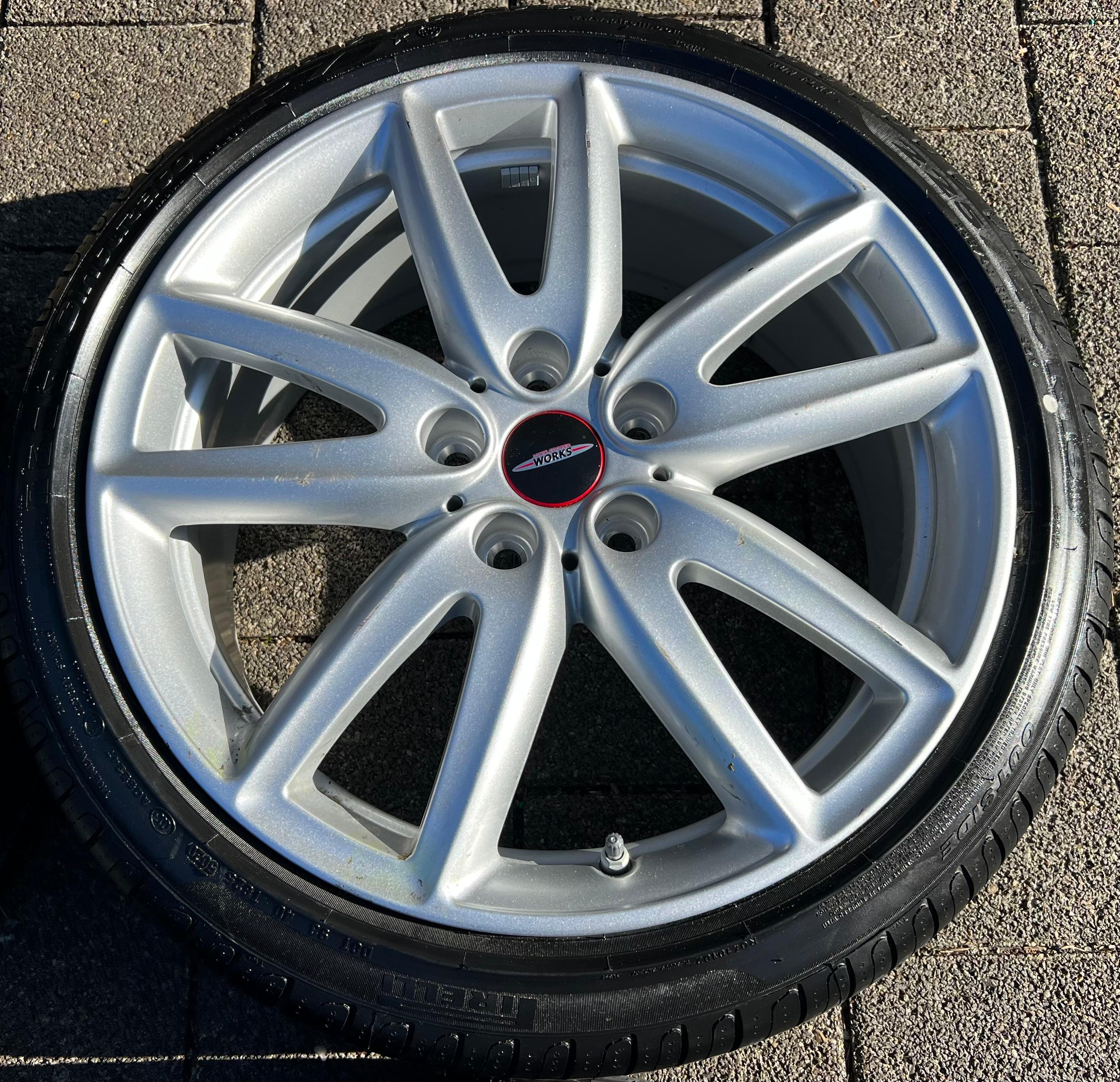 4 CERCHI ESTIVI ORIGINALI DA 18" IN ALLUMINIO MINI CLUBMAN F54 PIRELLI 2020 6856049 RDKS CONSEGNA GRATUITA
