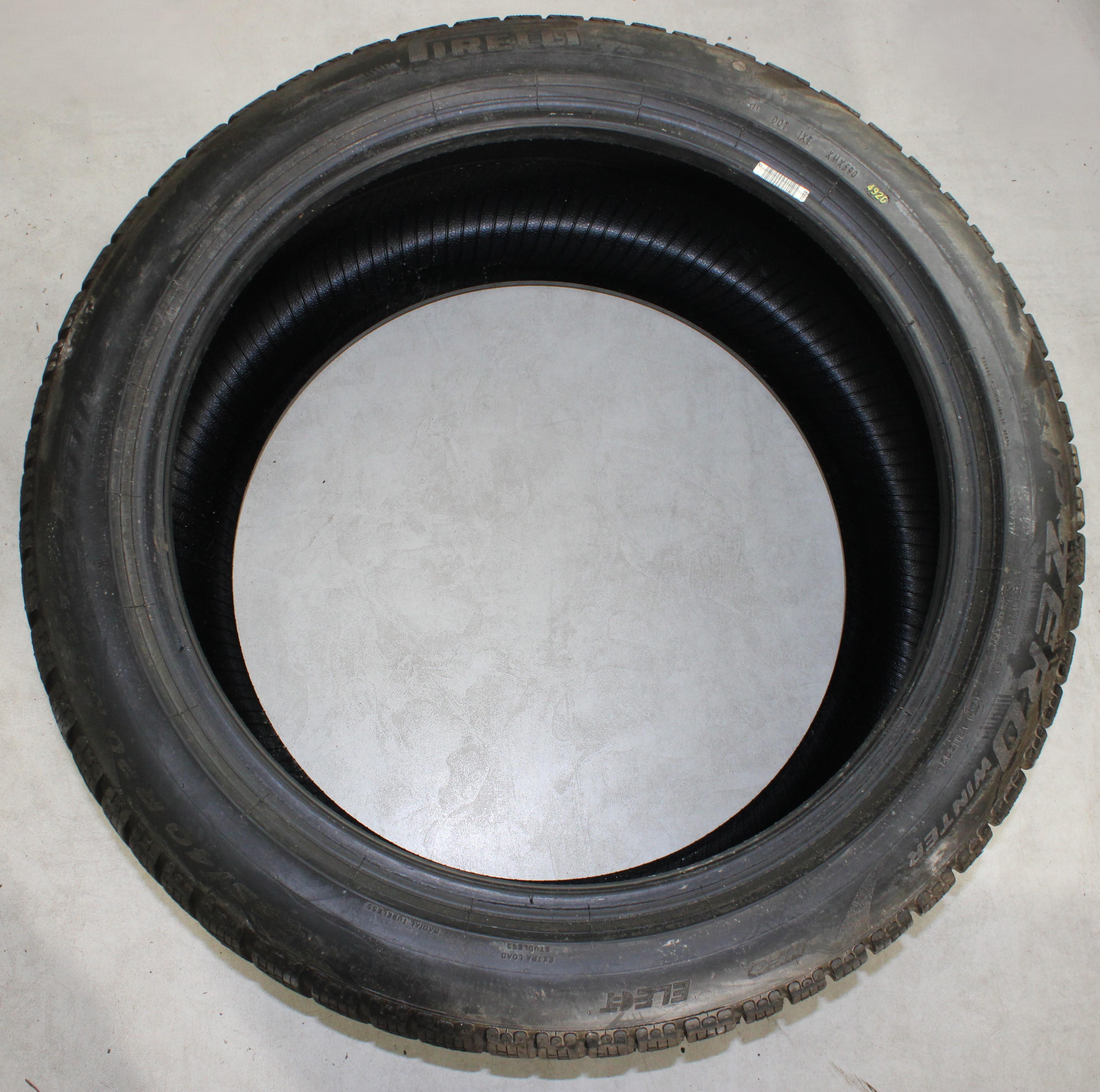 2 x 285/40R20 108V Winterreifen Pirelli Pzero Winter NF0 Elect 1x6,5-7mm/1x7-7,5mm 2020/2021