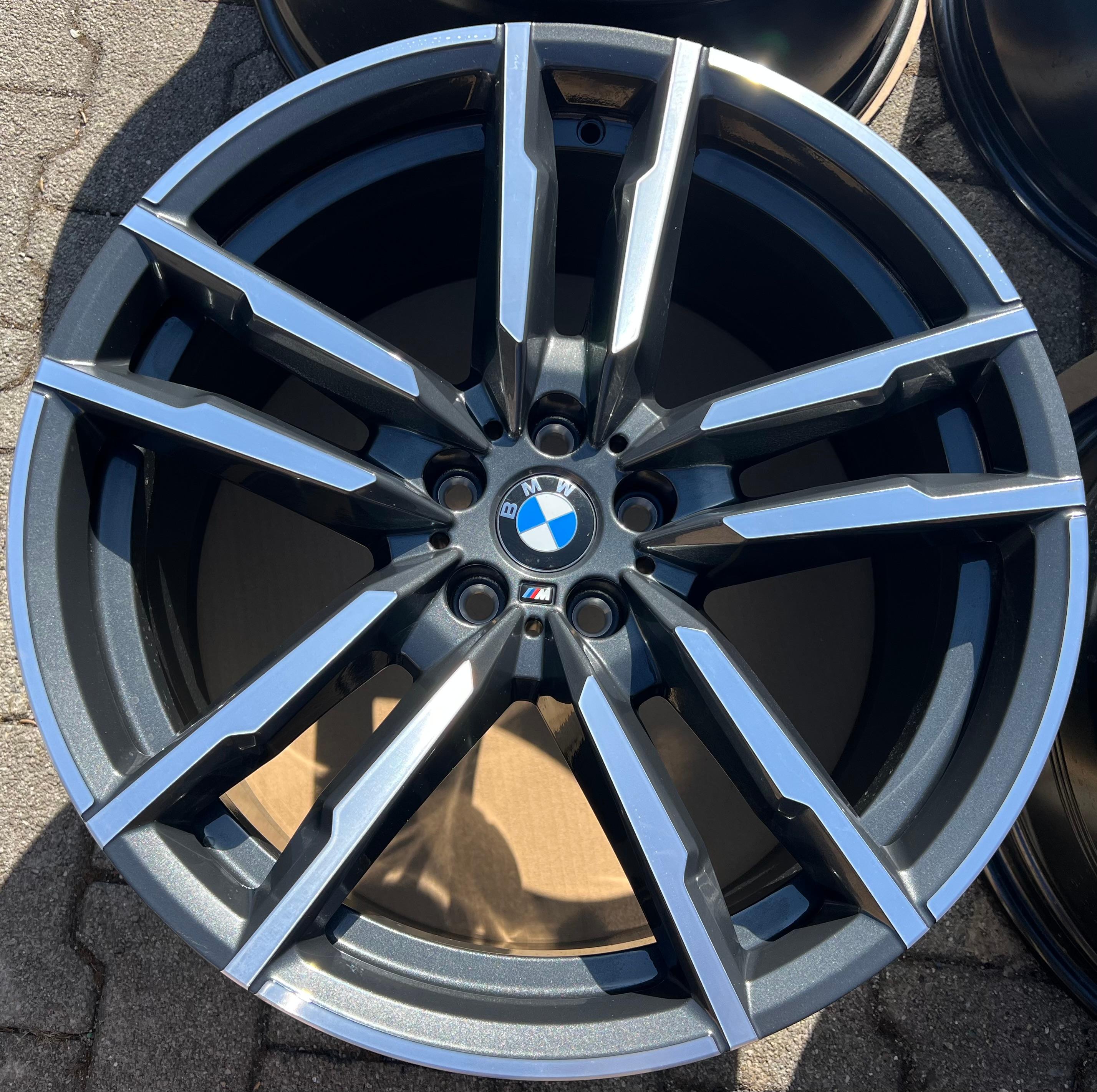 4 ORIGINAL 21" ALUFELGEN BMW X5M F95 X6M F96 STYLING 808M 8090715 8090716 FREIHA