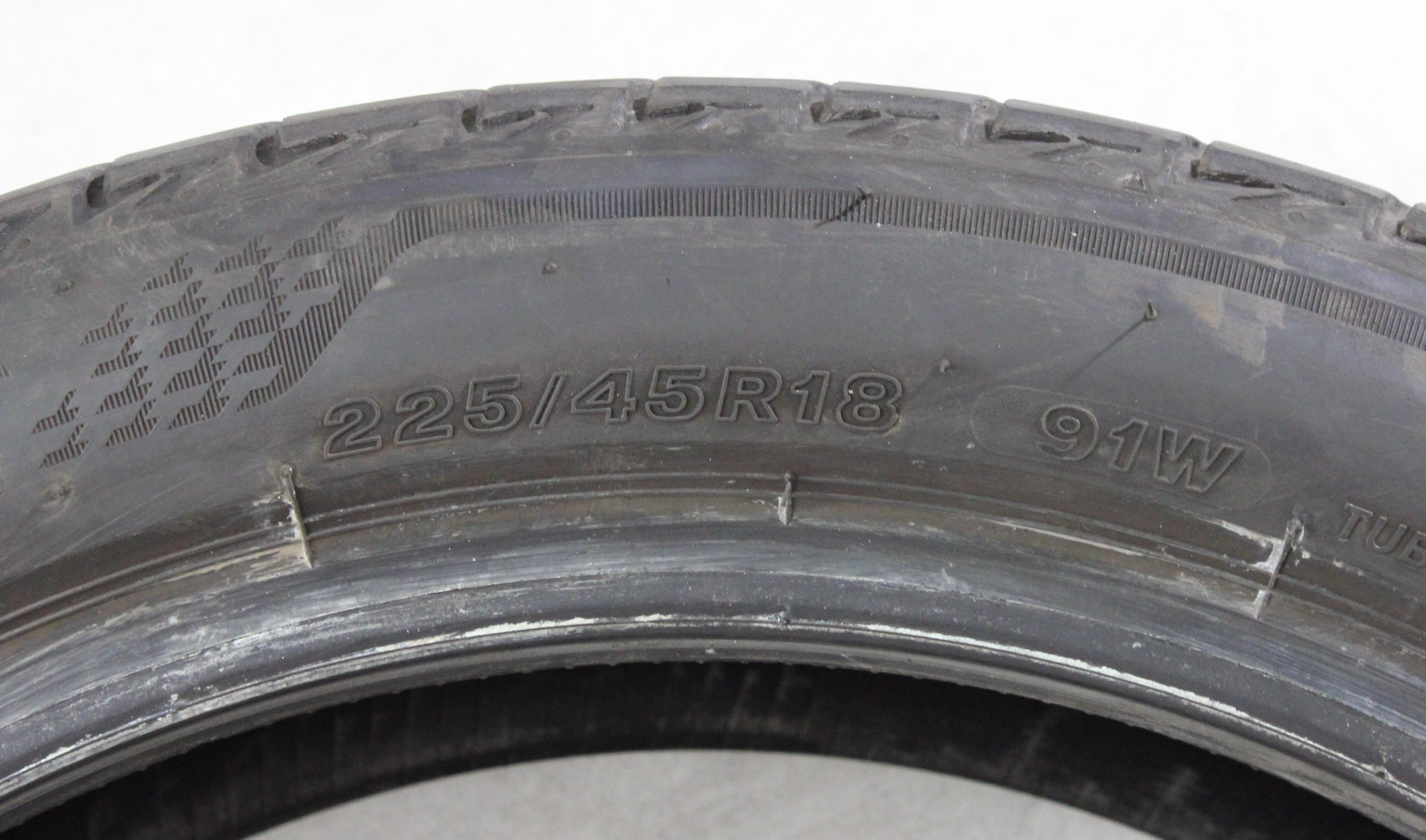 1 x 225/45R18 91W Sommerreifen Bridgestone Turanza T005 MO  6mm 2022