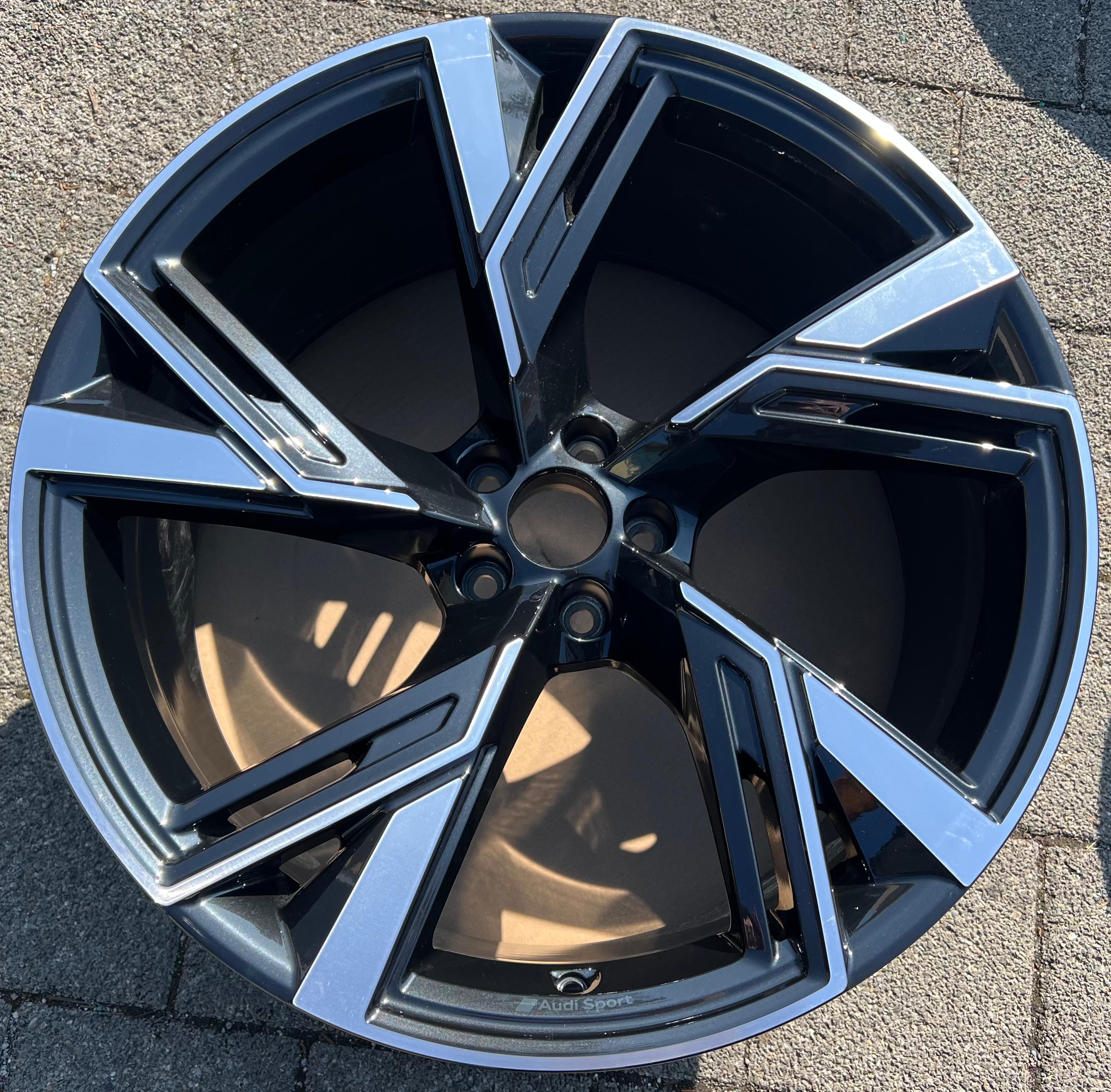 1 X ORIGINAL 22" ALUFELGE AUDI RS6 RS7 4K F2 C8 4K0601025DH 10,5x22 ET19