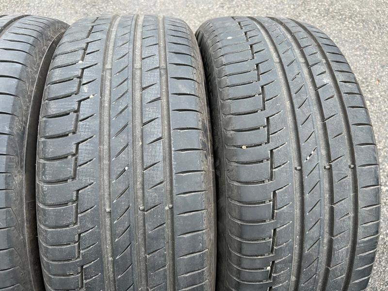 4 x 225/55R19 99V Sommerreifen Continental Premium Contact 6 2x 6,5mm und 2x 6mm 2022
