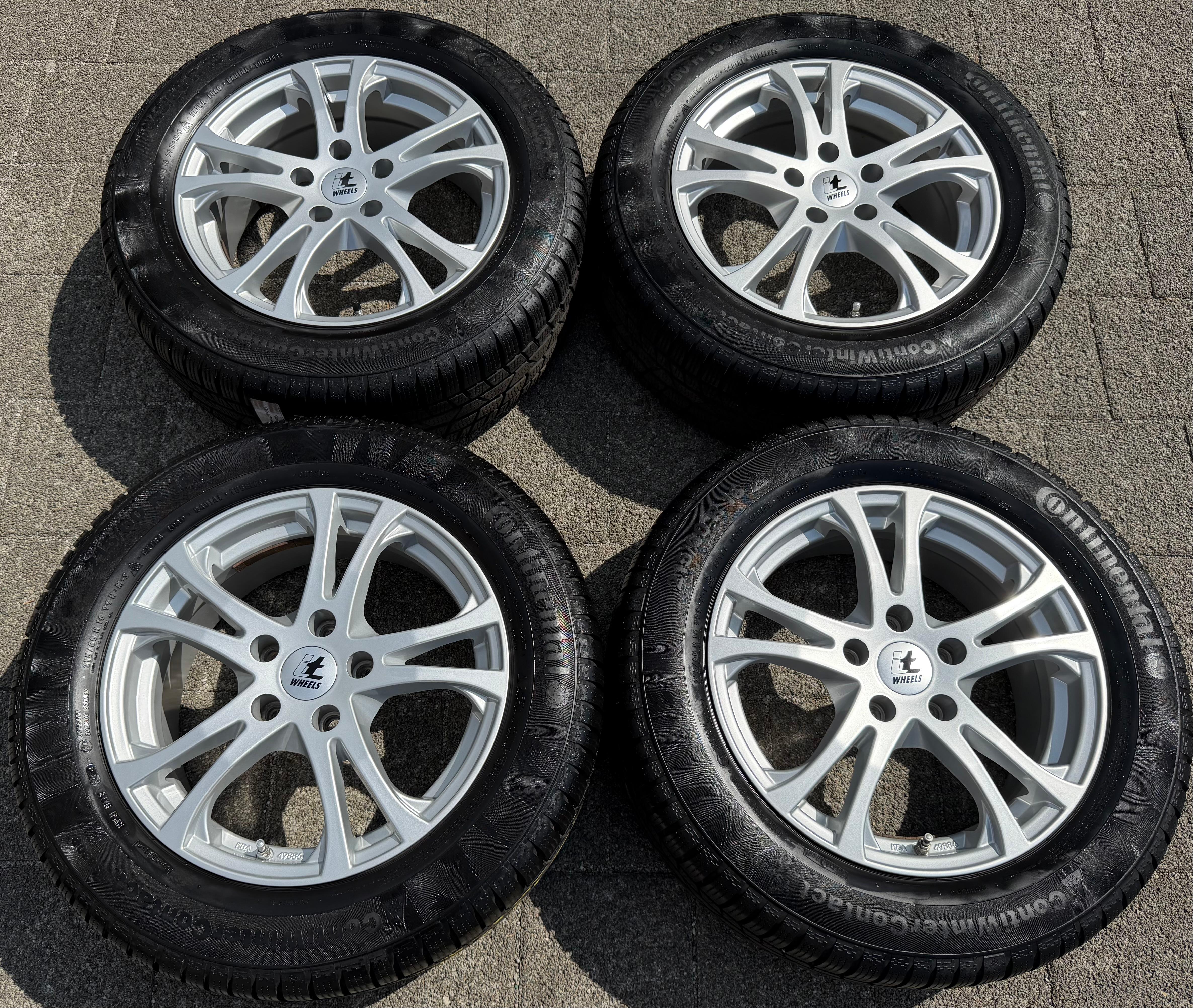 4 Alu Winterräder VW Passat T-Roc Bus T4 Sharan Seat Ateca Alhambra Skoda Superb Octavia