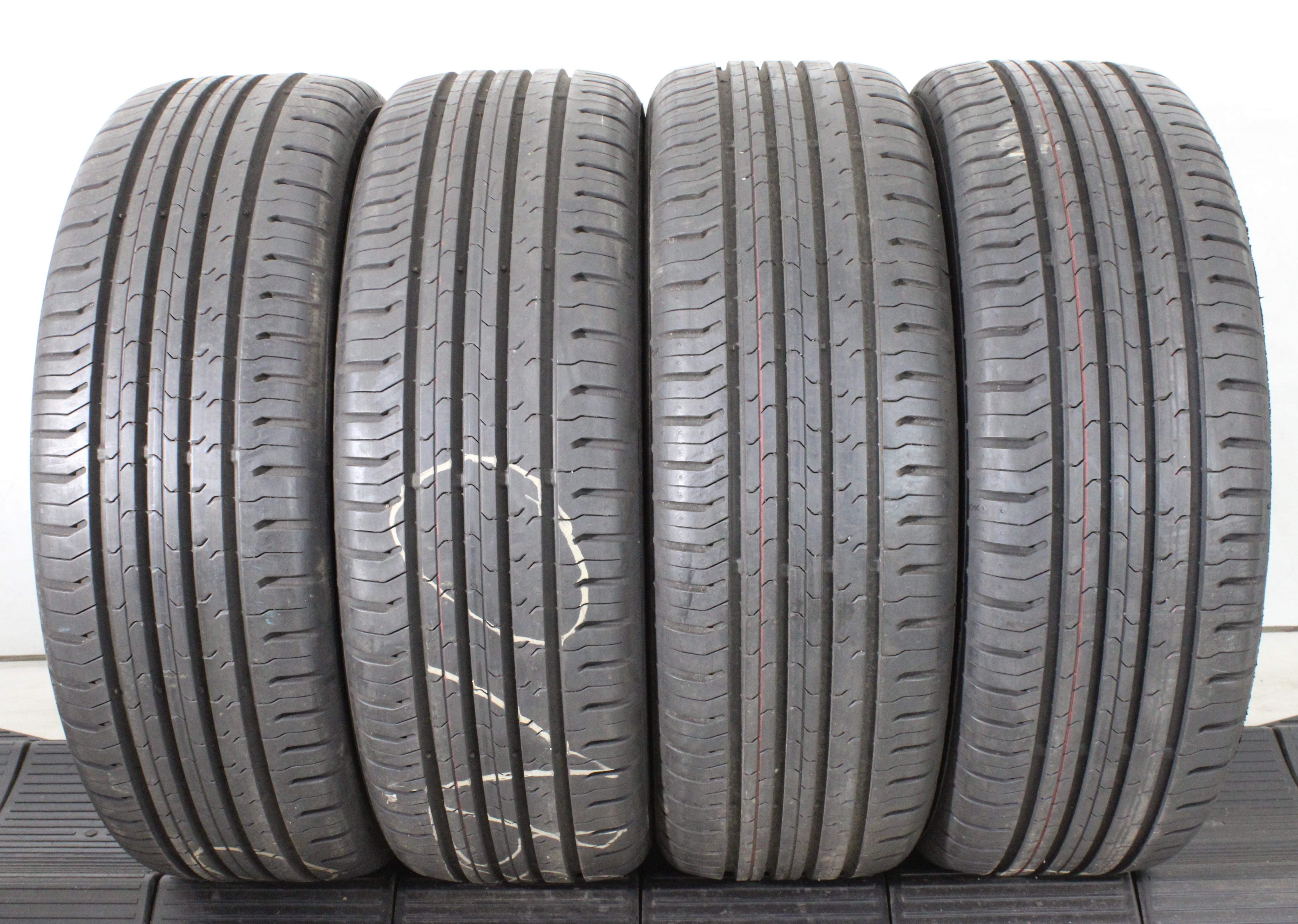 4 x 205/55R17 95V neumáticos de verano Continental Eco Contact 5 7-7,5mm 2019 entrega gratuita