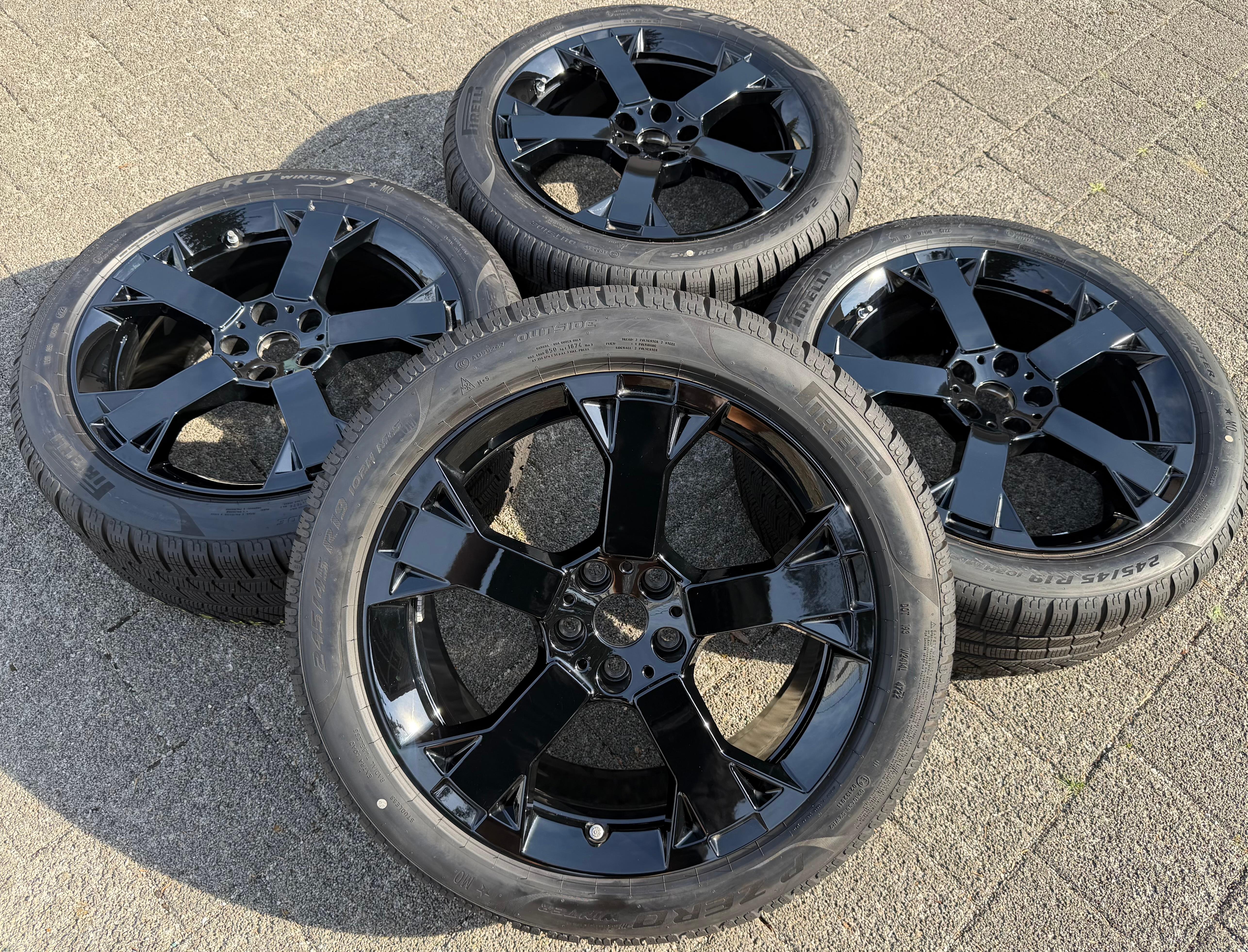 4 Original 19" Alu Winterräder Mini Countryman U25 5A269E6 245/45R19 102H Pirelli JCW 948