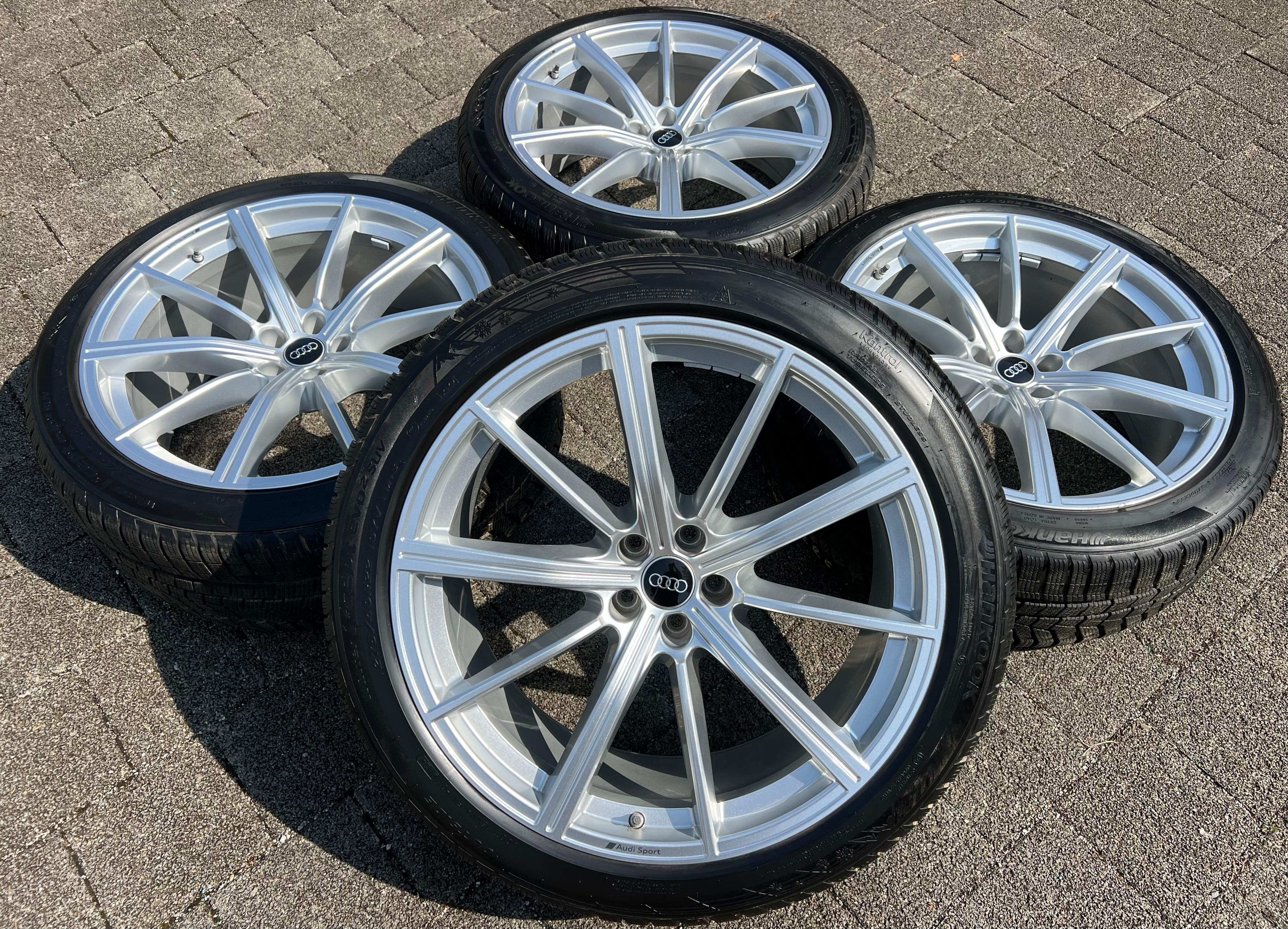 4 ORIGINAL 22" ALU WINTERRÄDER AUDI RSQ8 Q8 4M 4M8601025AM 275/40R22 107V RDKS