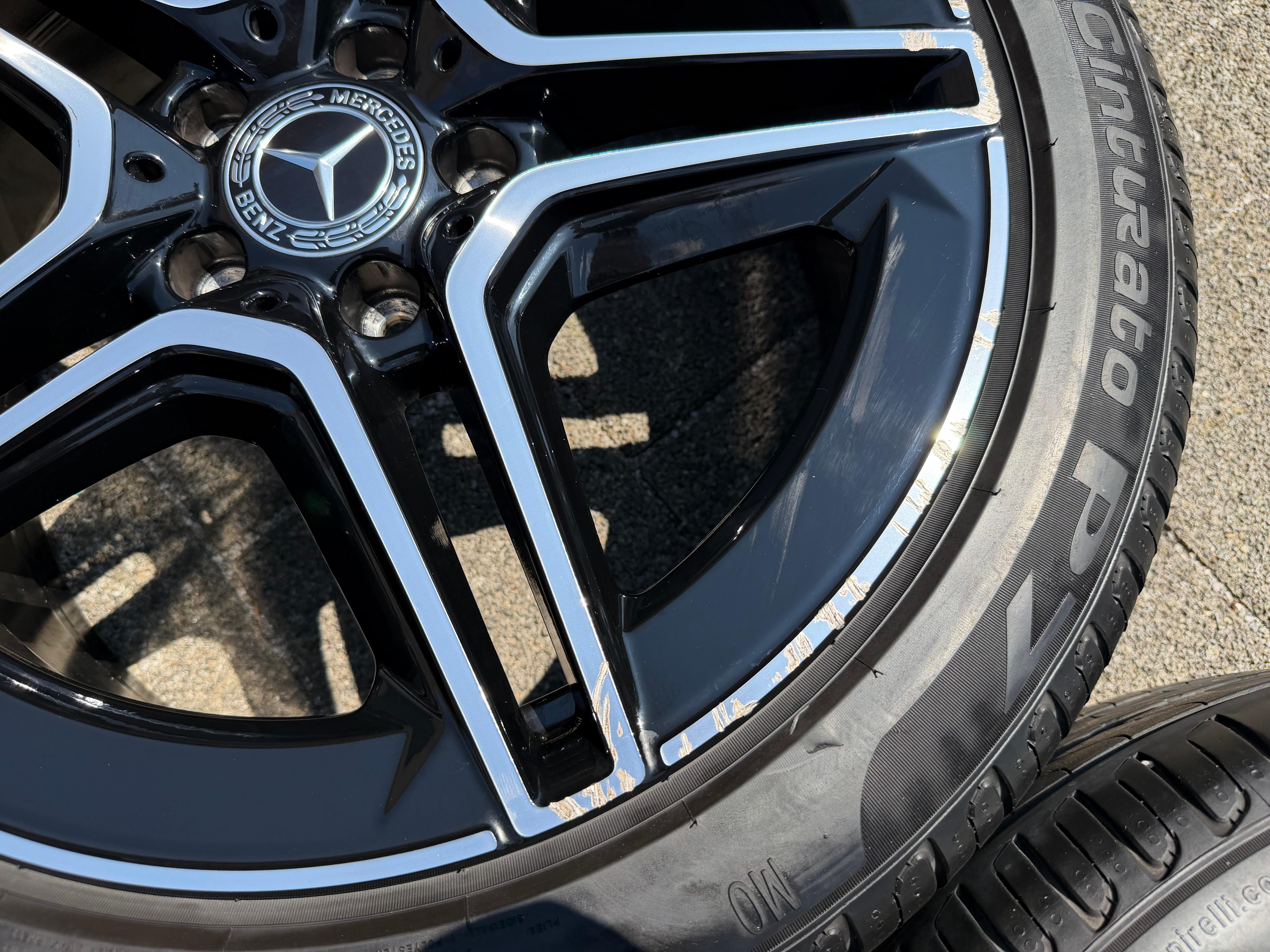 4 ORIGINAL 18" ALU SOMMERRÄDER AMG MERCEDES A-KLASSE W177 B-KLASSE W247 CLA W118 FREIHAUS
