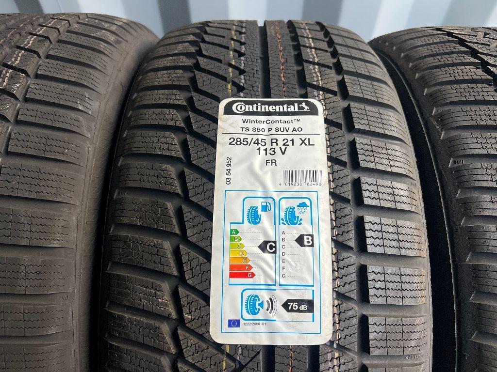 4 x 285/45R21 113V Winterreifen Continental Winter Contact TS850P AO 2019 XL NEU