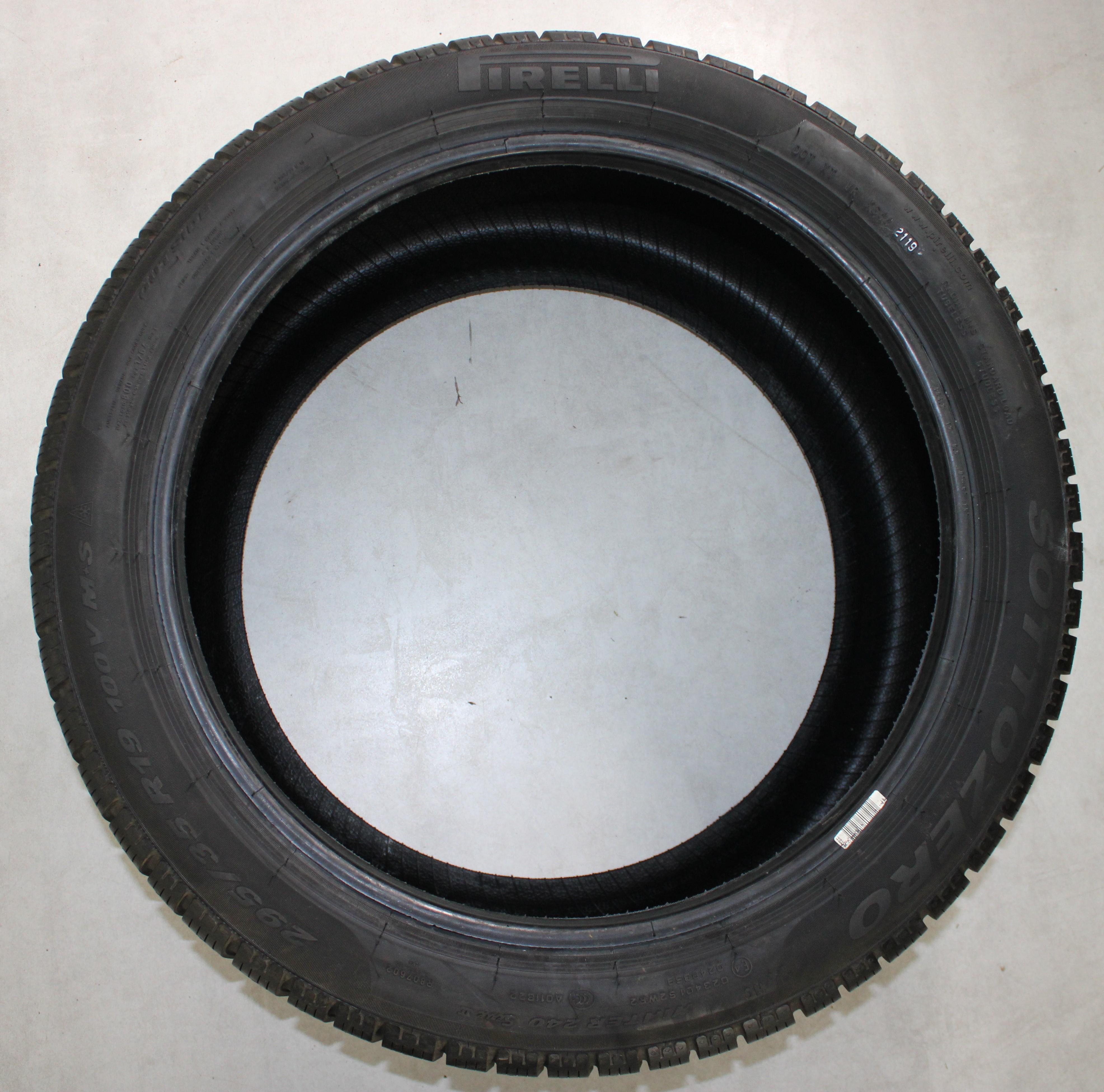 1 x 295/35R19 100V winterband Pirelli Sottozero Winter 240 Serie 2 7-7,5mm 2019 N0