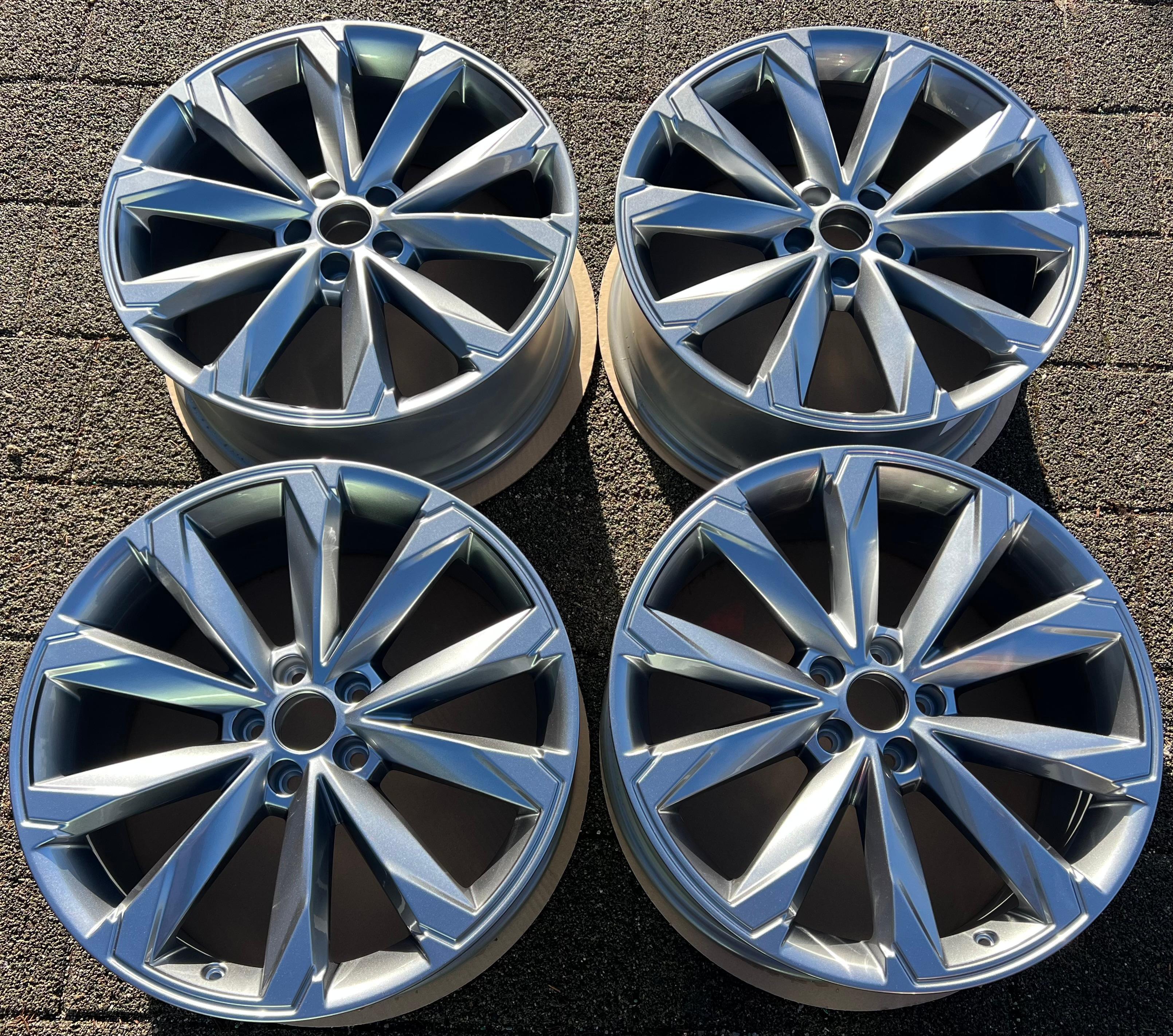 4 ORIGINAL 20" ALUFELGEN AUDI A6 ALLROAD 4K 4K9 4K9601025B 8,5x20 ET37 NEU