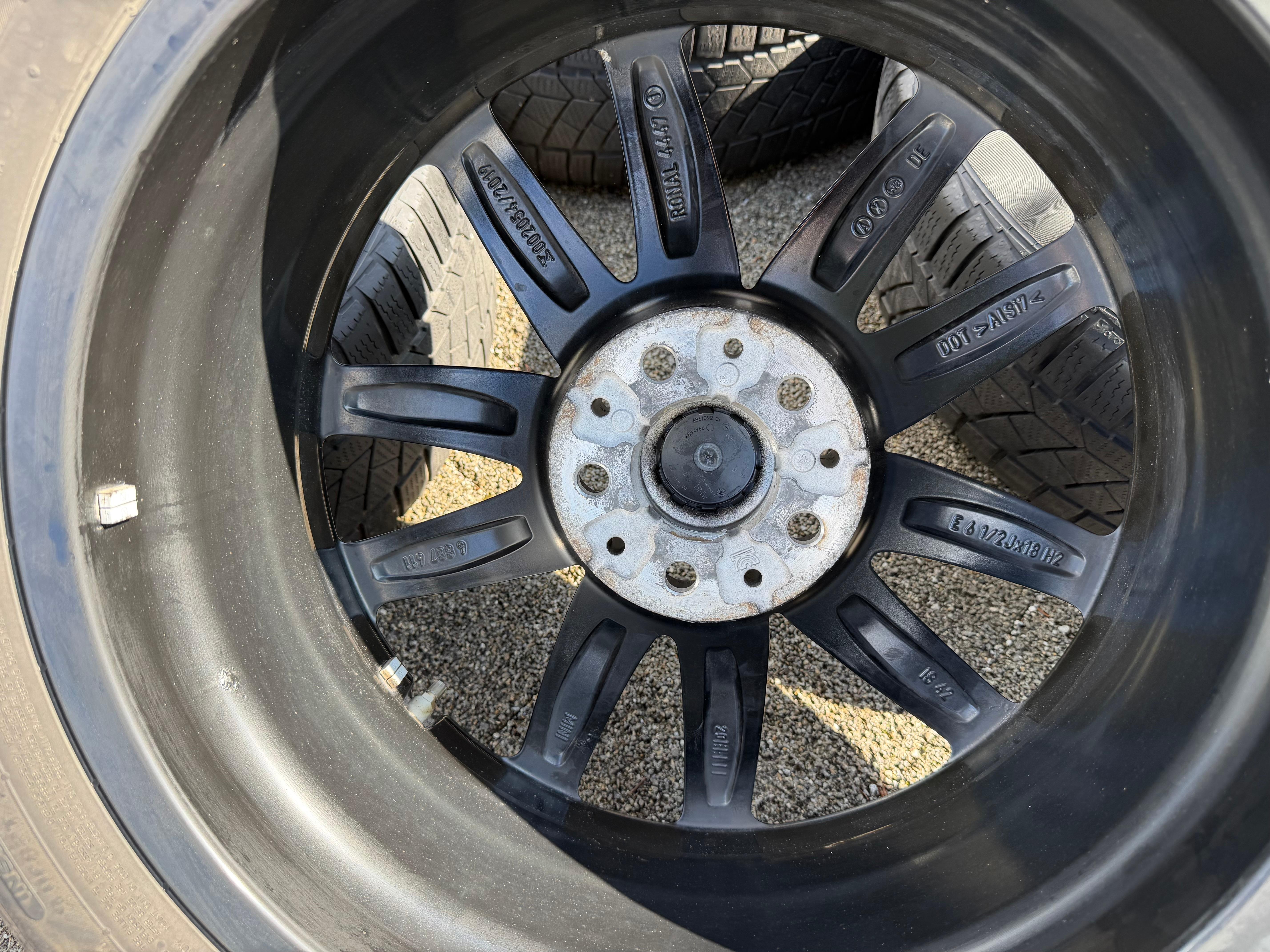 4 ORIGINAL 18" ALU WINTERRÄDER MINI COUNTRYMAN F60 JCW GRIP SPOKE 815 6887611