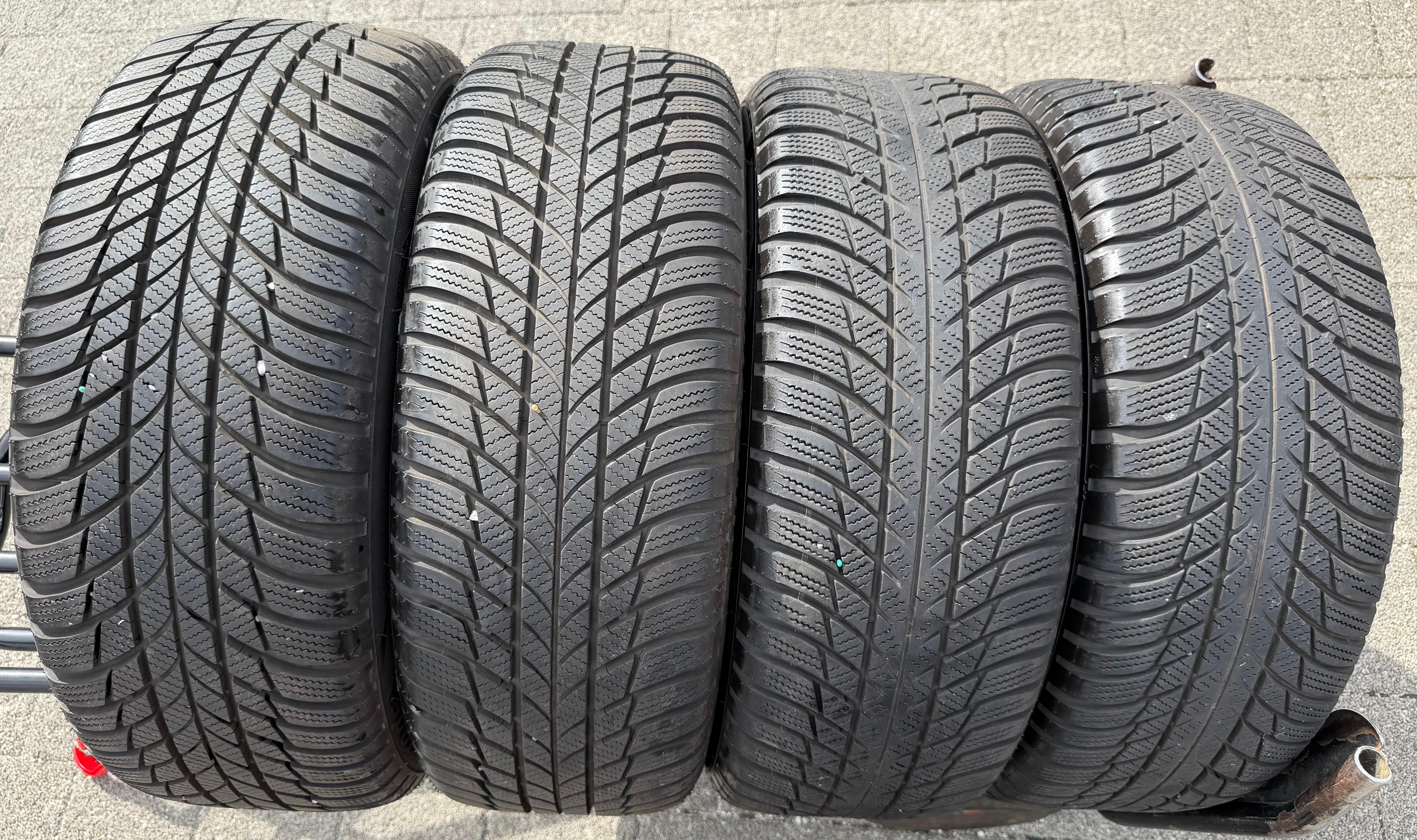 4 ruedas de aleación originales de 17" para invierno Audi A4 B9 8W 8W0601025P 225/50R17 98H Bridgestone