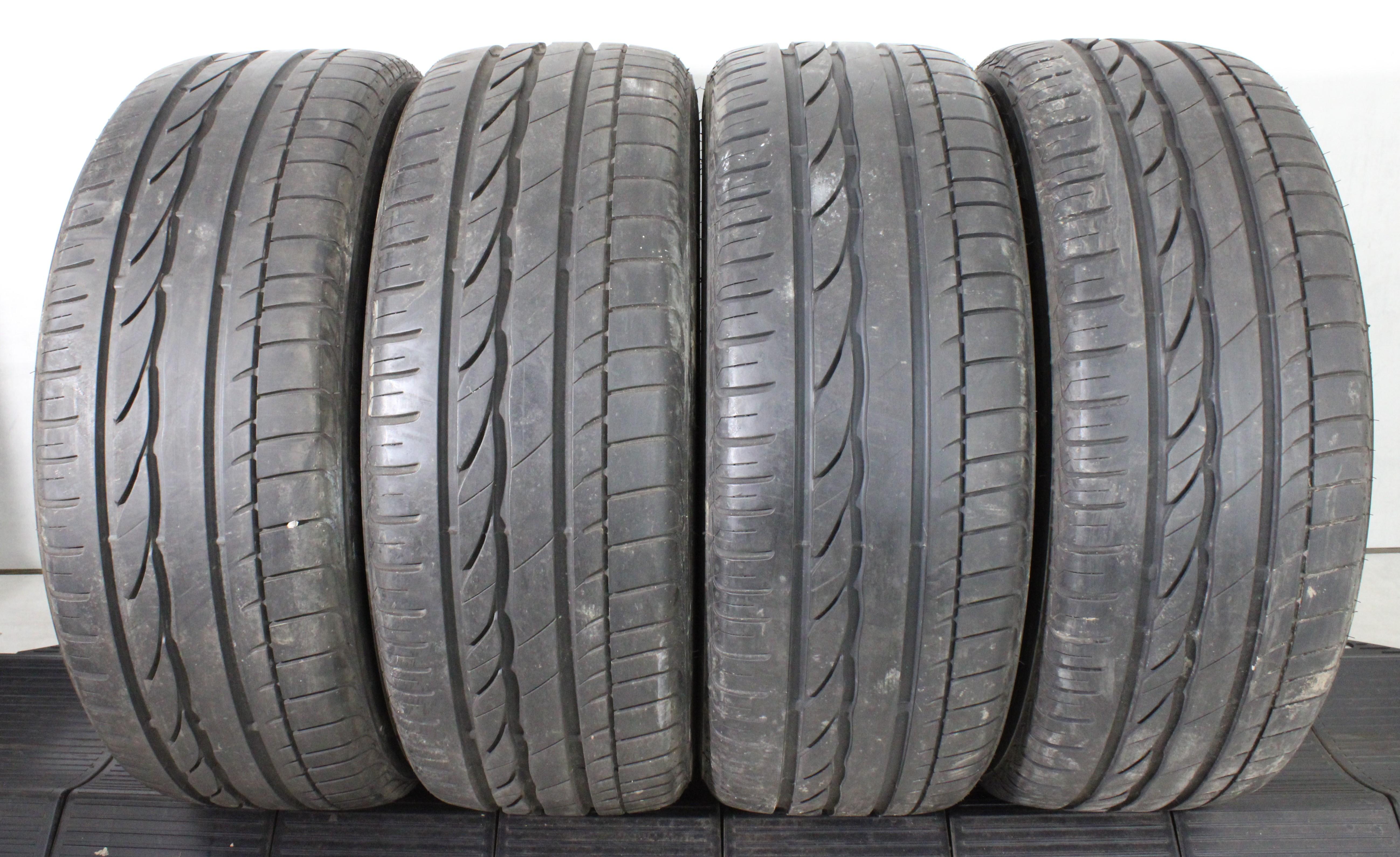 4 x 225/55R17 97Y Sommerreifen Bridgestone Turanza ER300* Runflat 2x6mm/2x7mm 2016