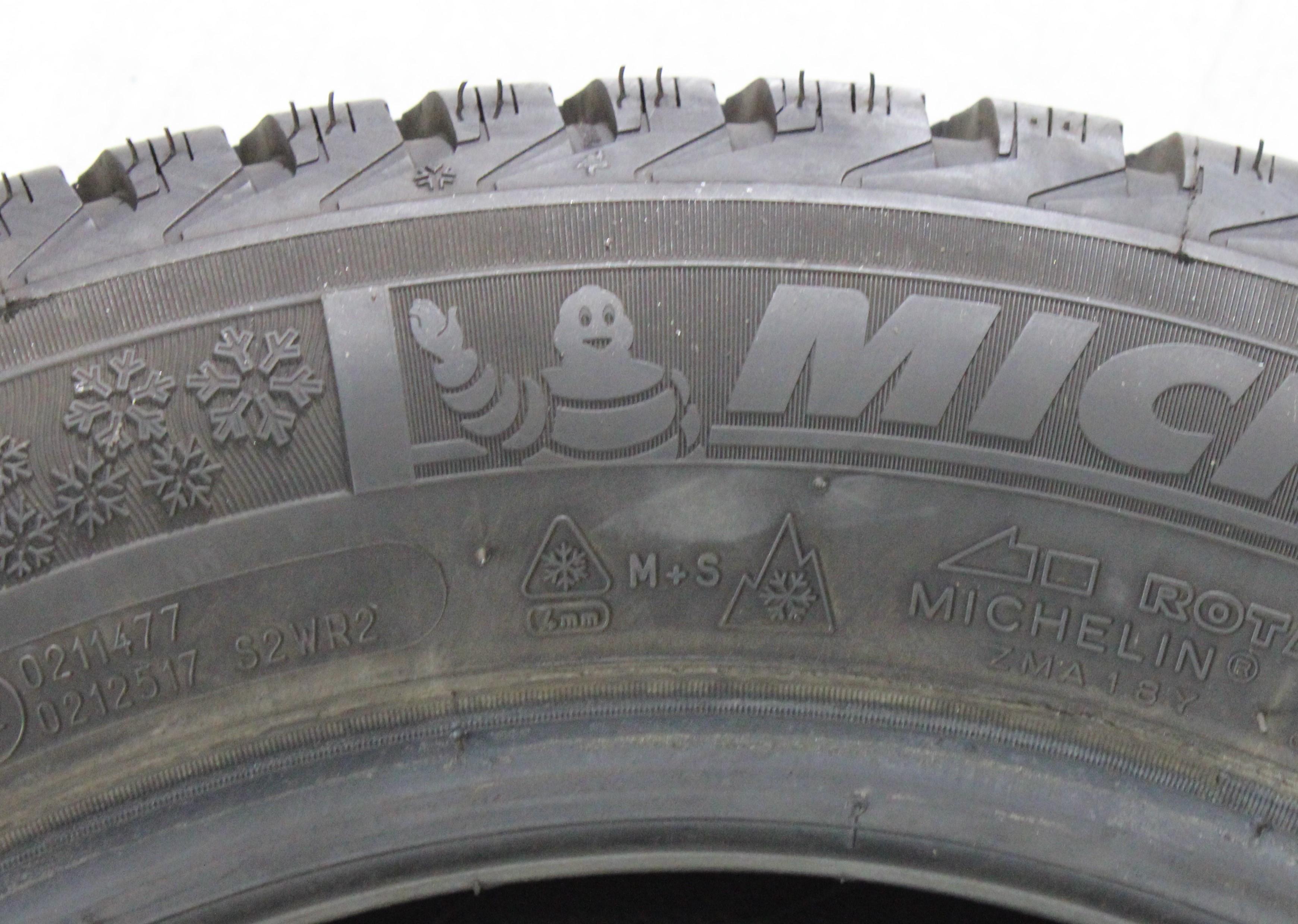 4 x 175/65R15 84H Winterreifen Michelin Alpin A4* 2x7mm/2x7,5-8mm 2018