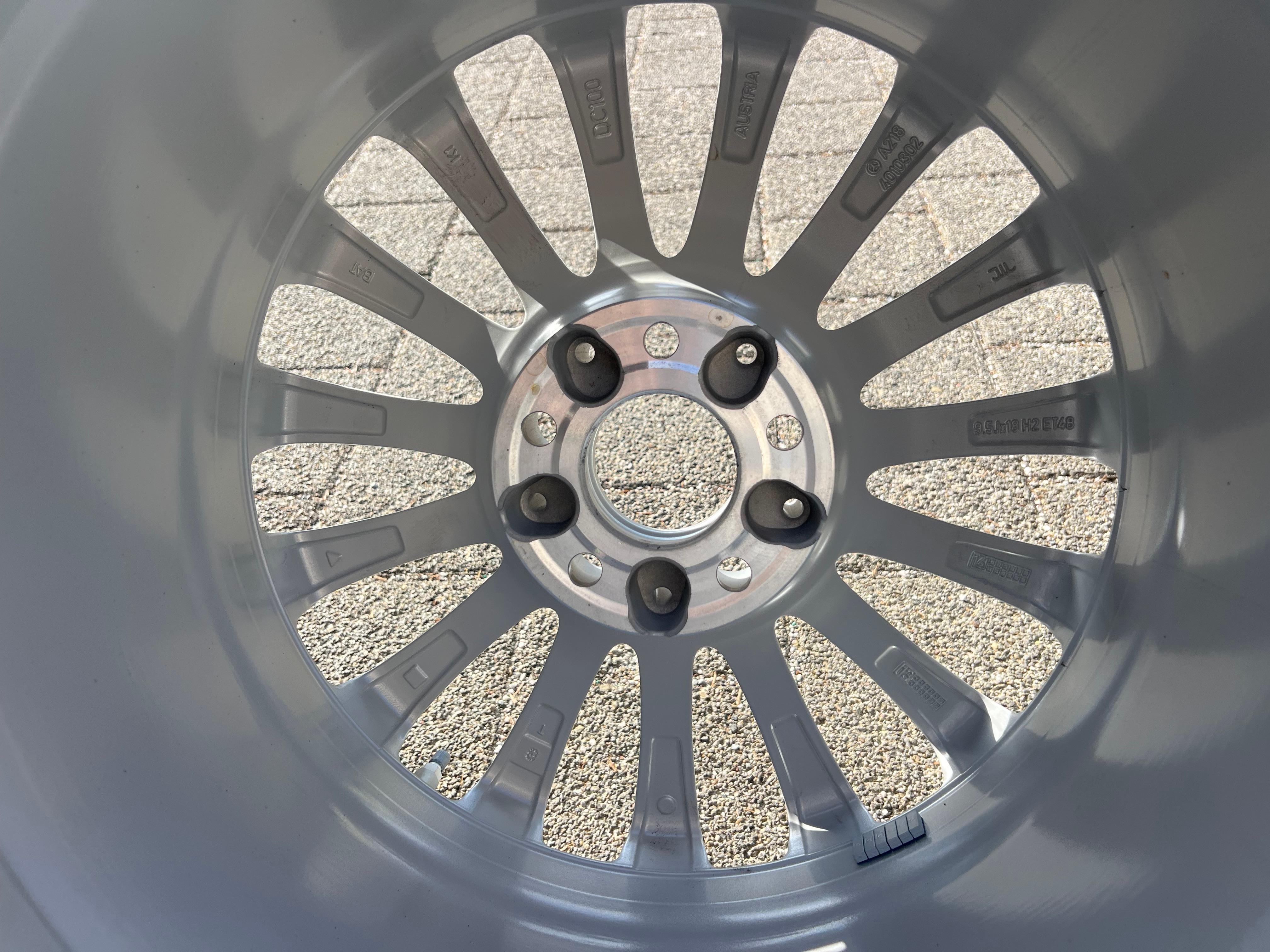 1 X ORIGINAL 18" ALUFELGE MERCEDES CLS W218 A2184010302 9,5x18 ET48