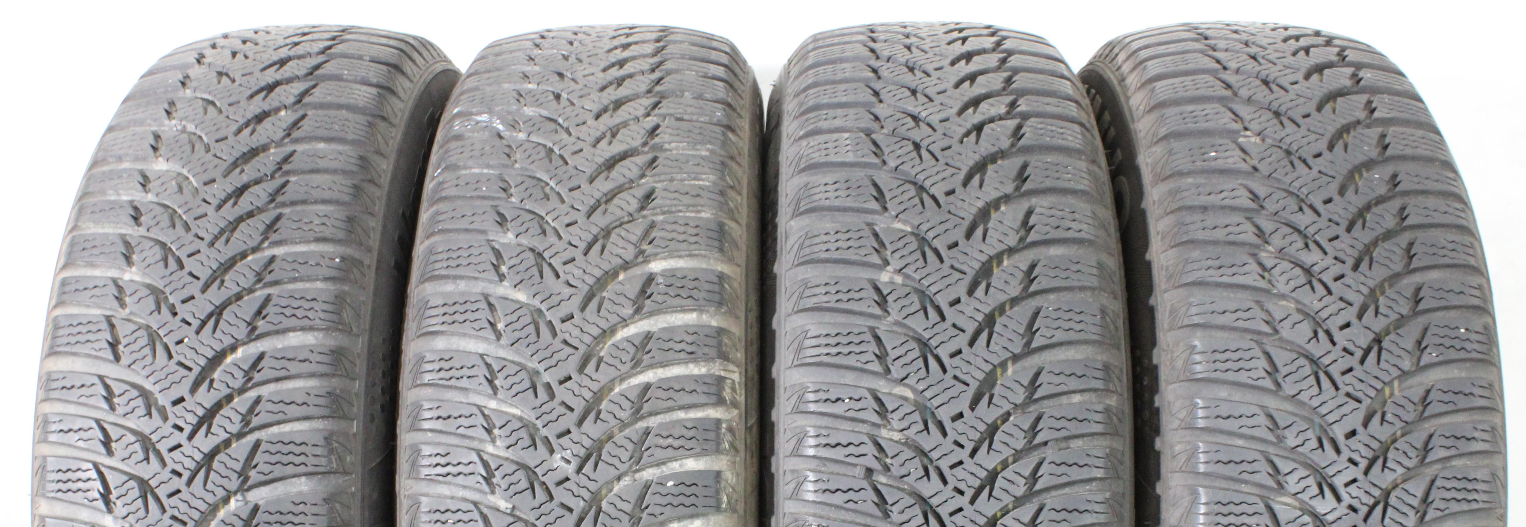 4 x 185/65R15 88T Winterreifen Kumho Wintercraft WP51 5,5-6mm 2016