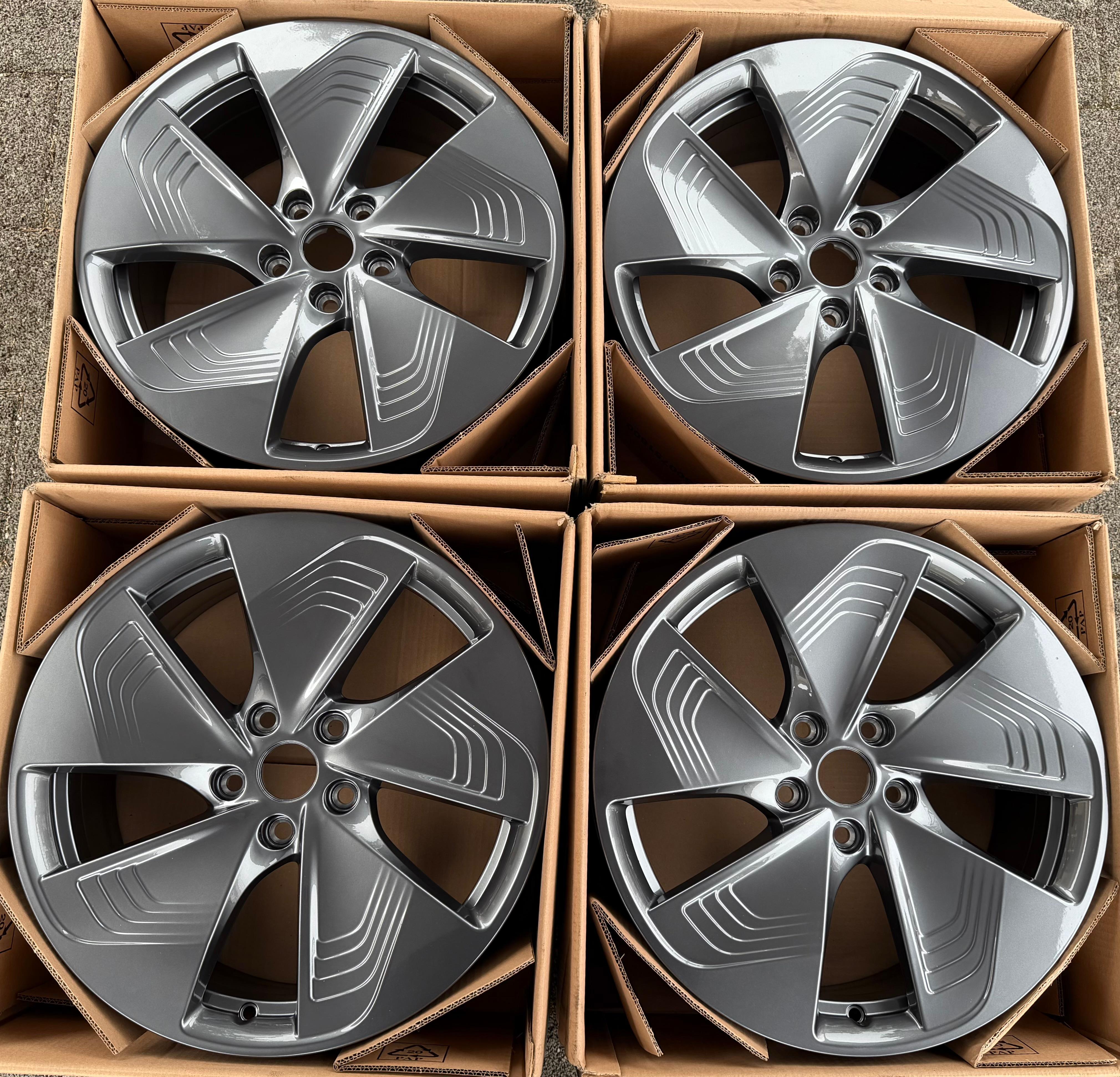 4 llantas de aluminio originales de 18" para Seat Cupra Born Cyclone, referencia 10E601025N, 7,5x18 ET50, nuevas