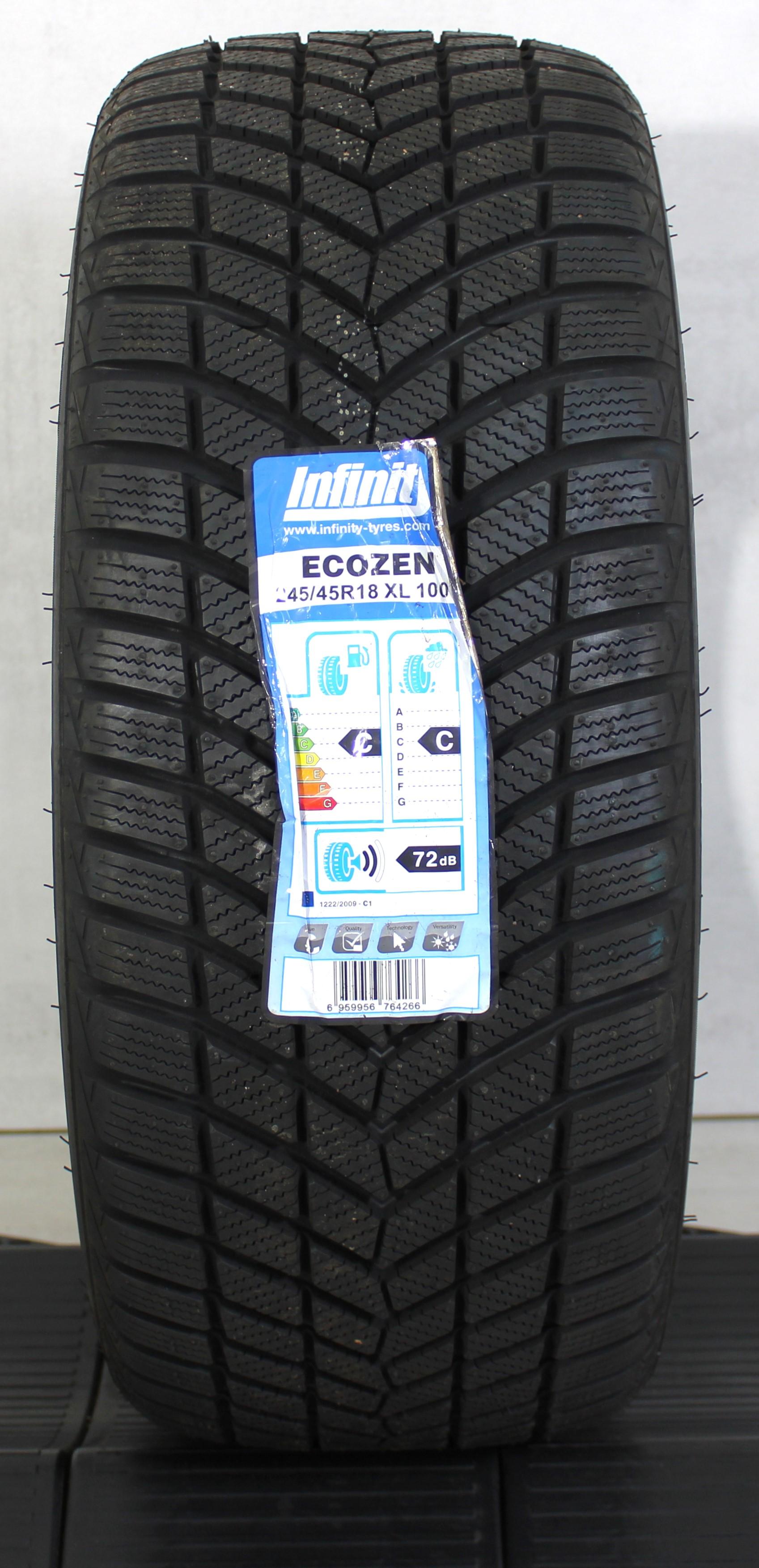 1 x 245/45R18 100V Winterreifen Infinity Ecozen NEU 2018 XL