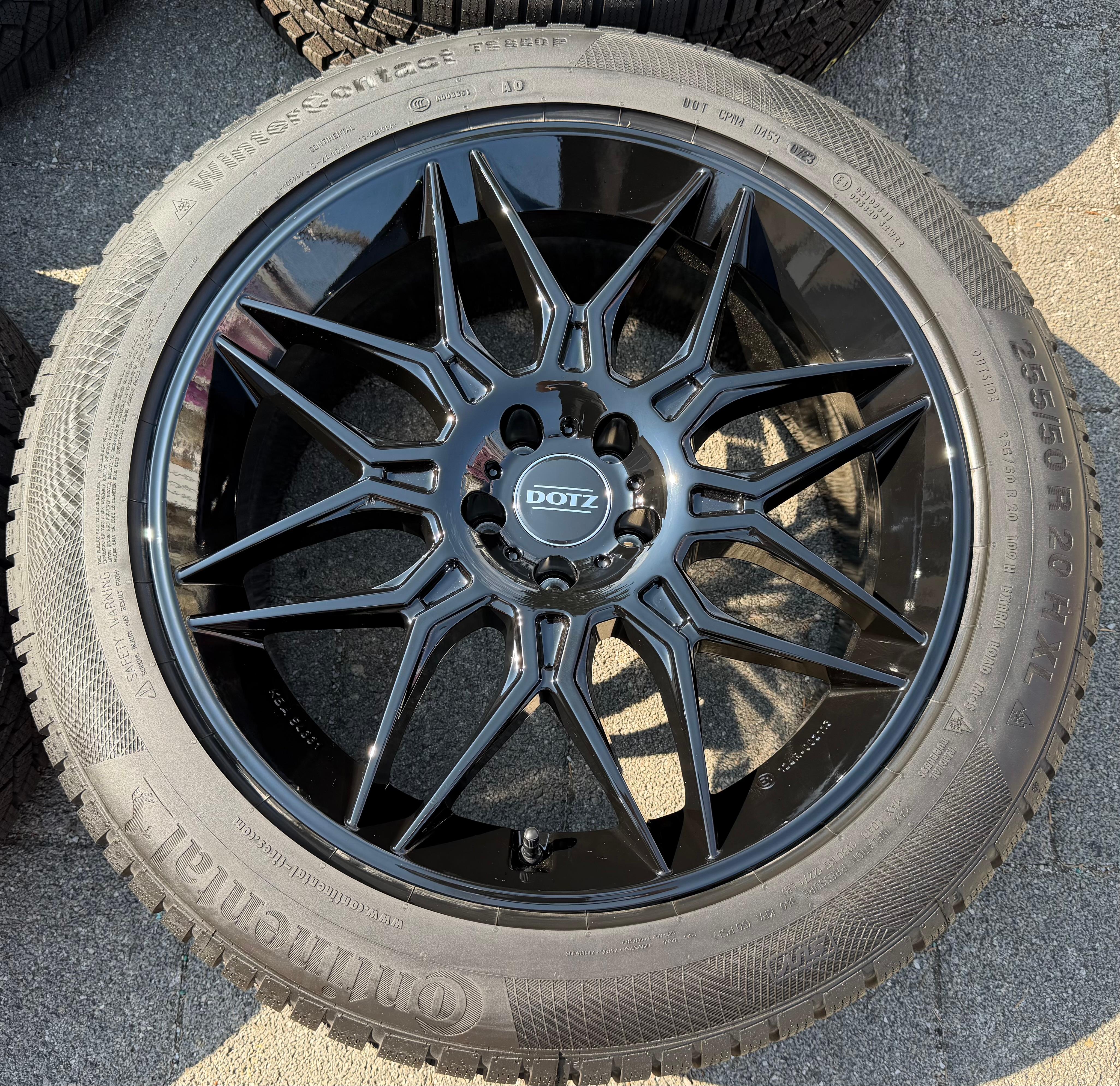 4 Alu 20" Winterräder Audi E-Tron Q8 GEN Q7 II 255/50R20 109H Continental