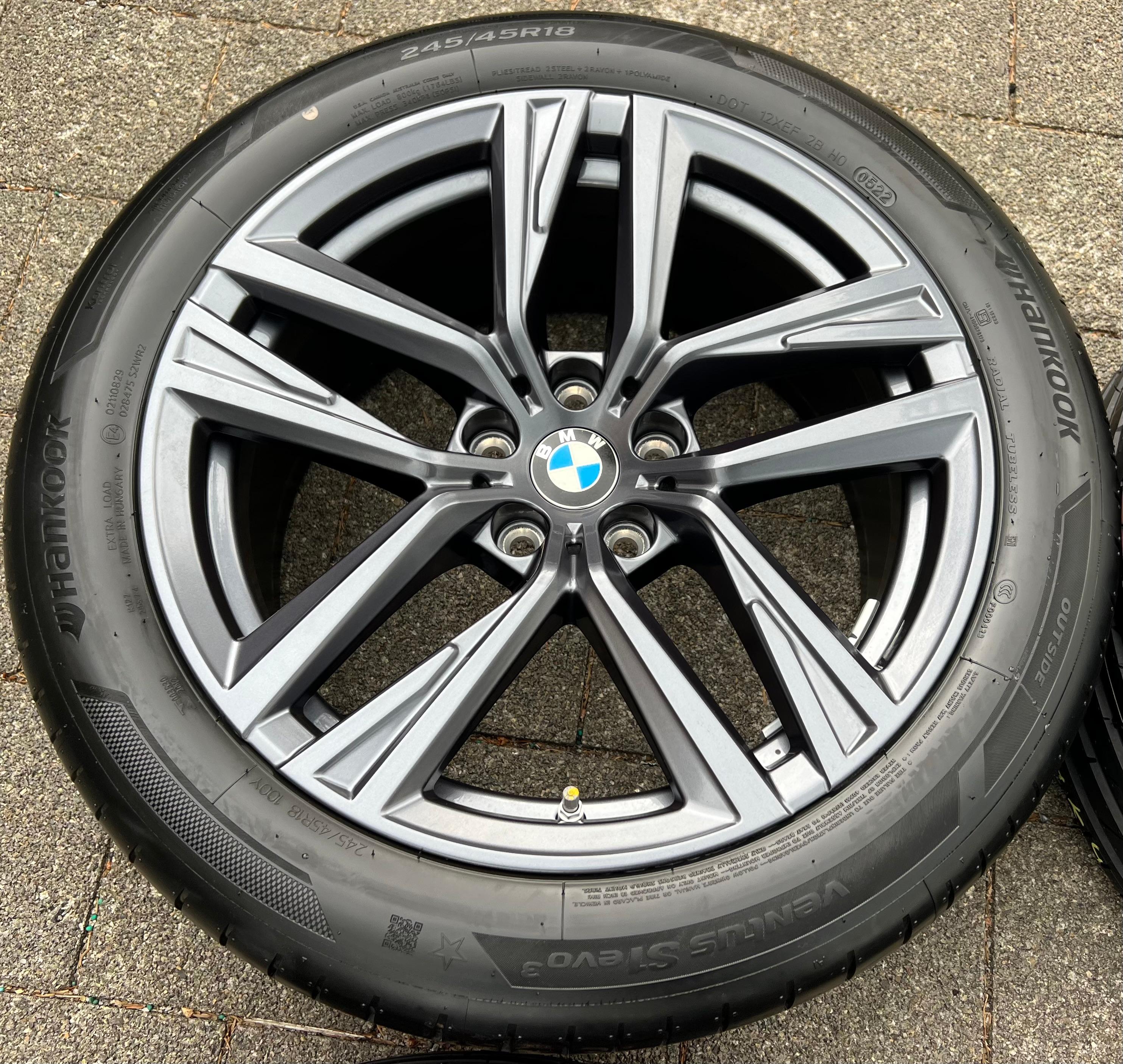 4 ORIGINAL 18" ALU SOMMERRÄDER BMW 4ER GRAN COUPE G26 i4 STYLING 853 RDKS FREIHAUS