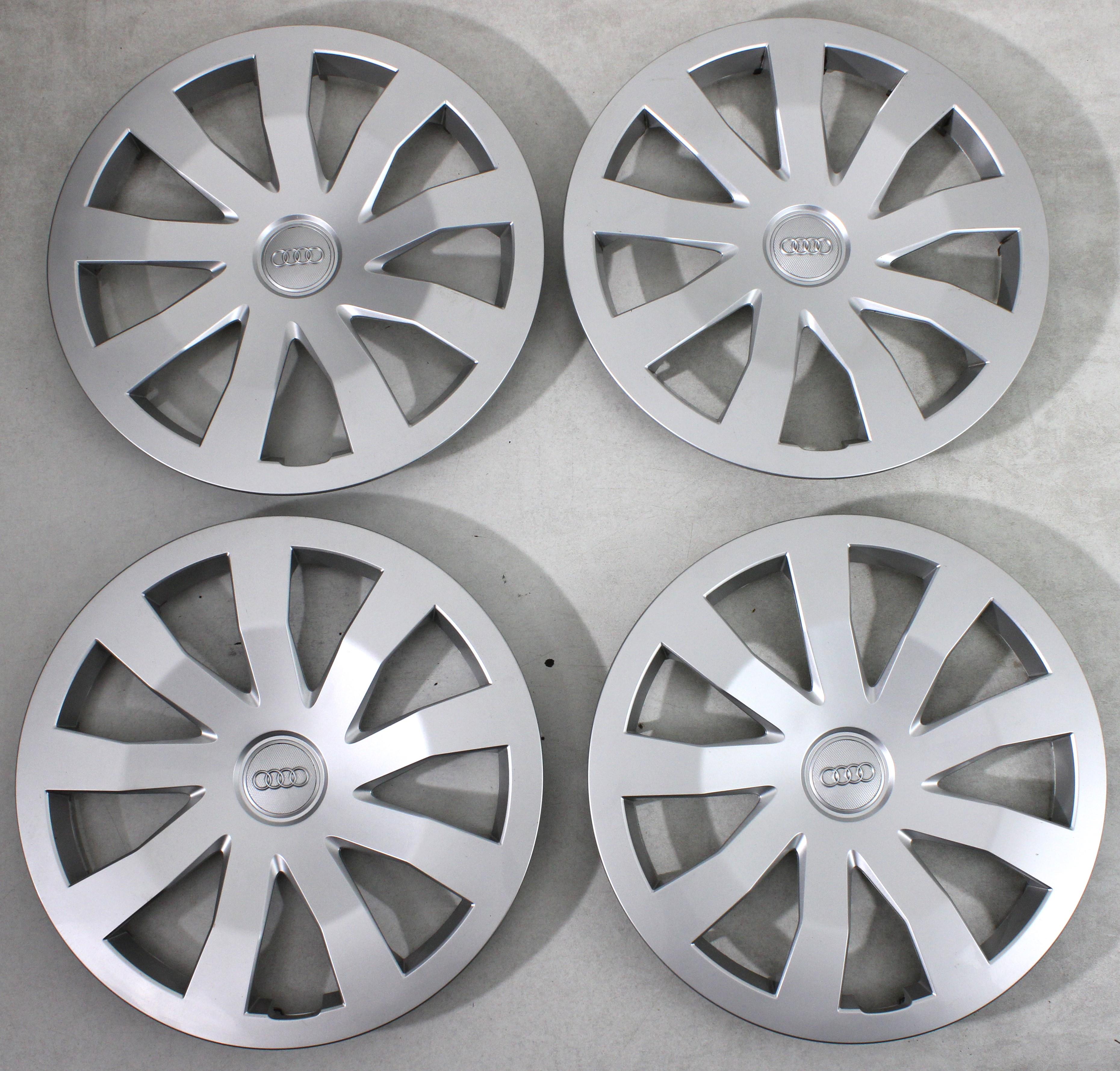 4 TAPACUBOS ORIGINALES DE 15" PARA AUDI A1 GB 82A601147 15 PULGADAS