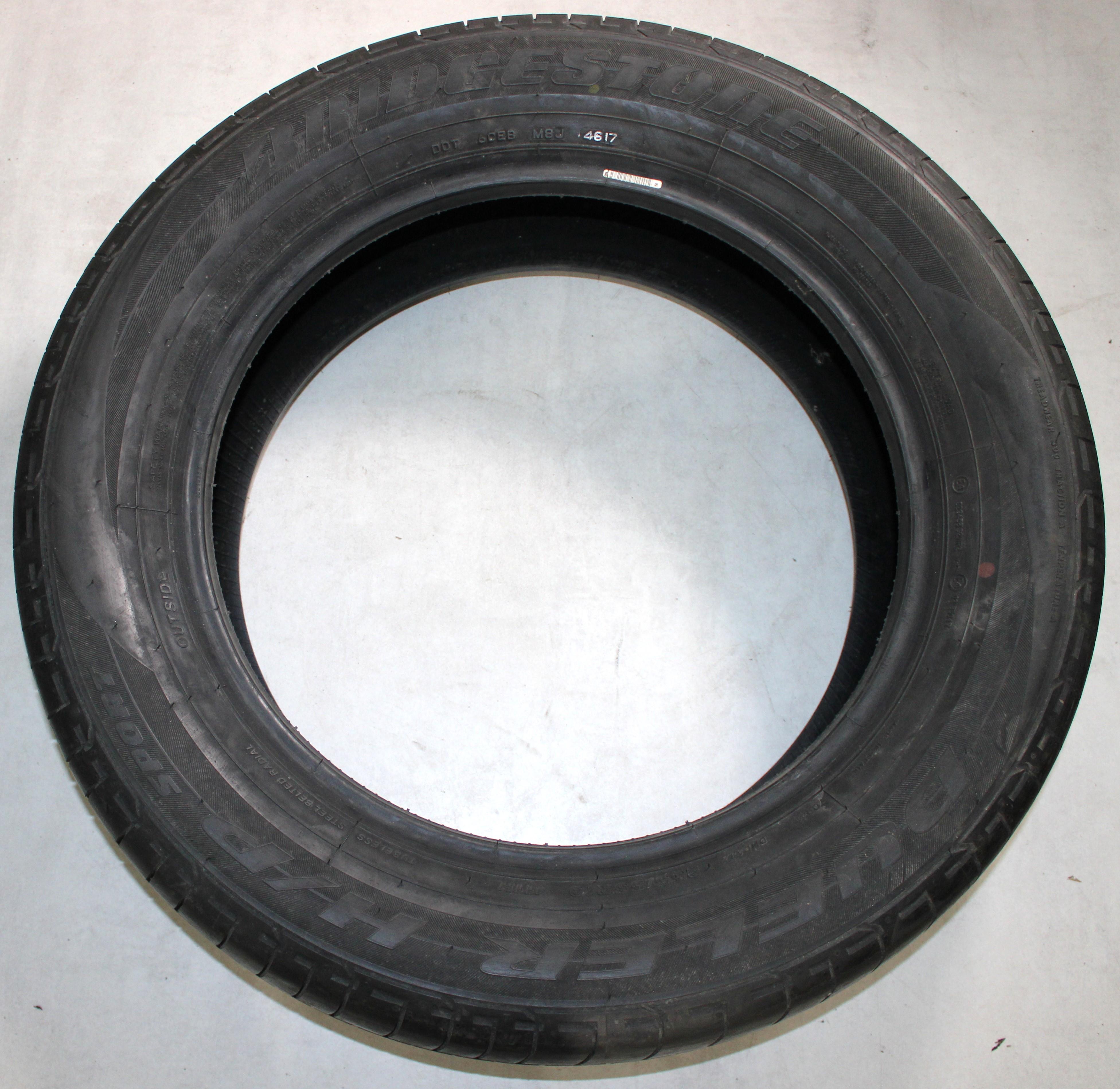 4 x 255/55R19 111H Sommerreifen Bridgestone Dueler H/P Sport 7,5-8mm 2017