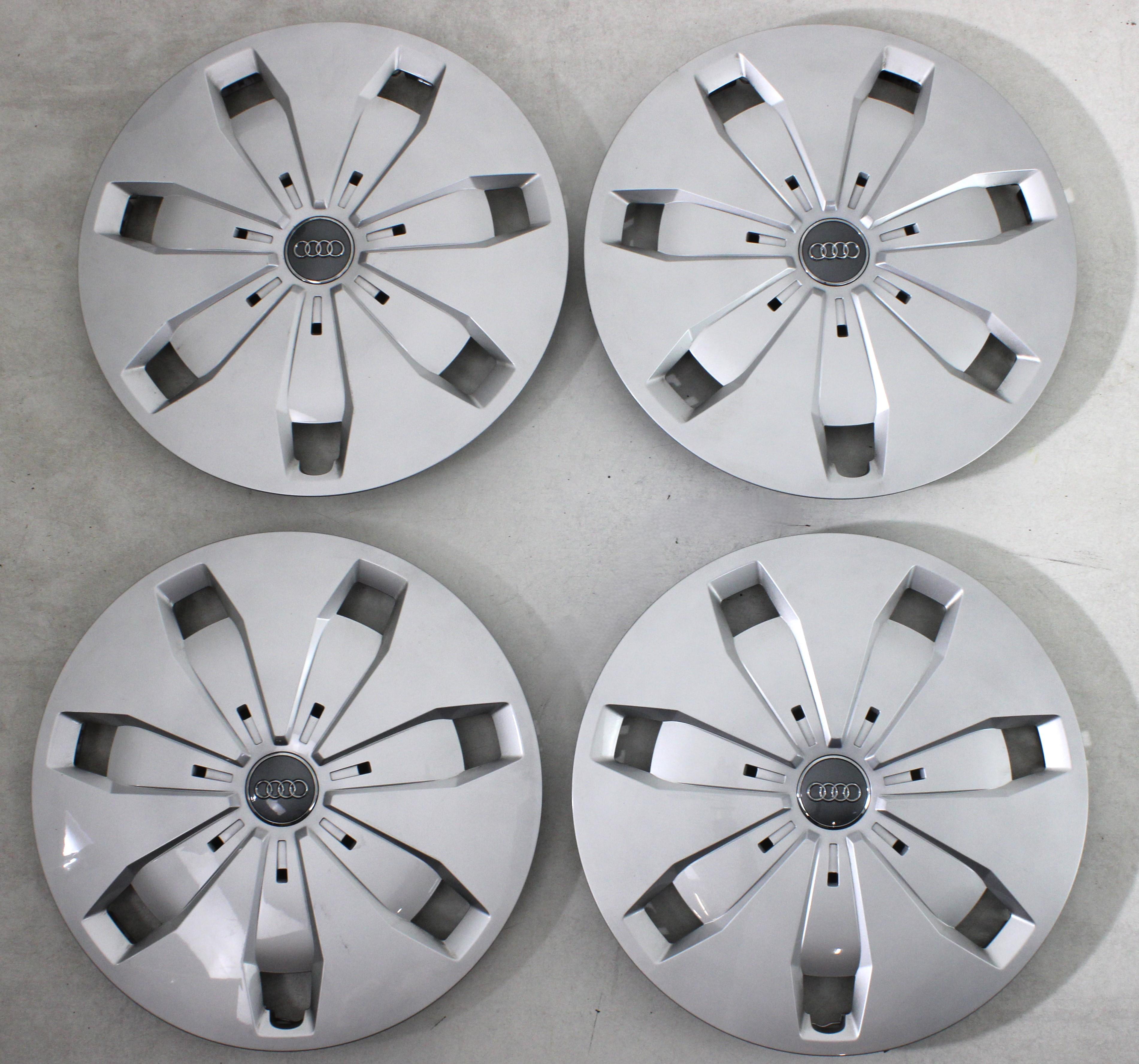 4x Original 16" Radkappen Audi A3 A4 Q2 81A601147 16 Zoll Radblenden