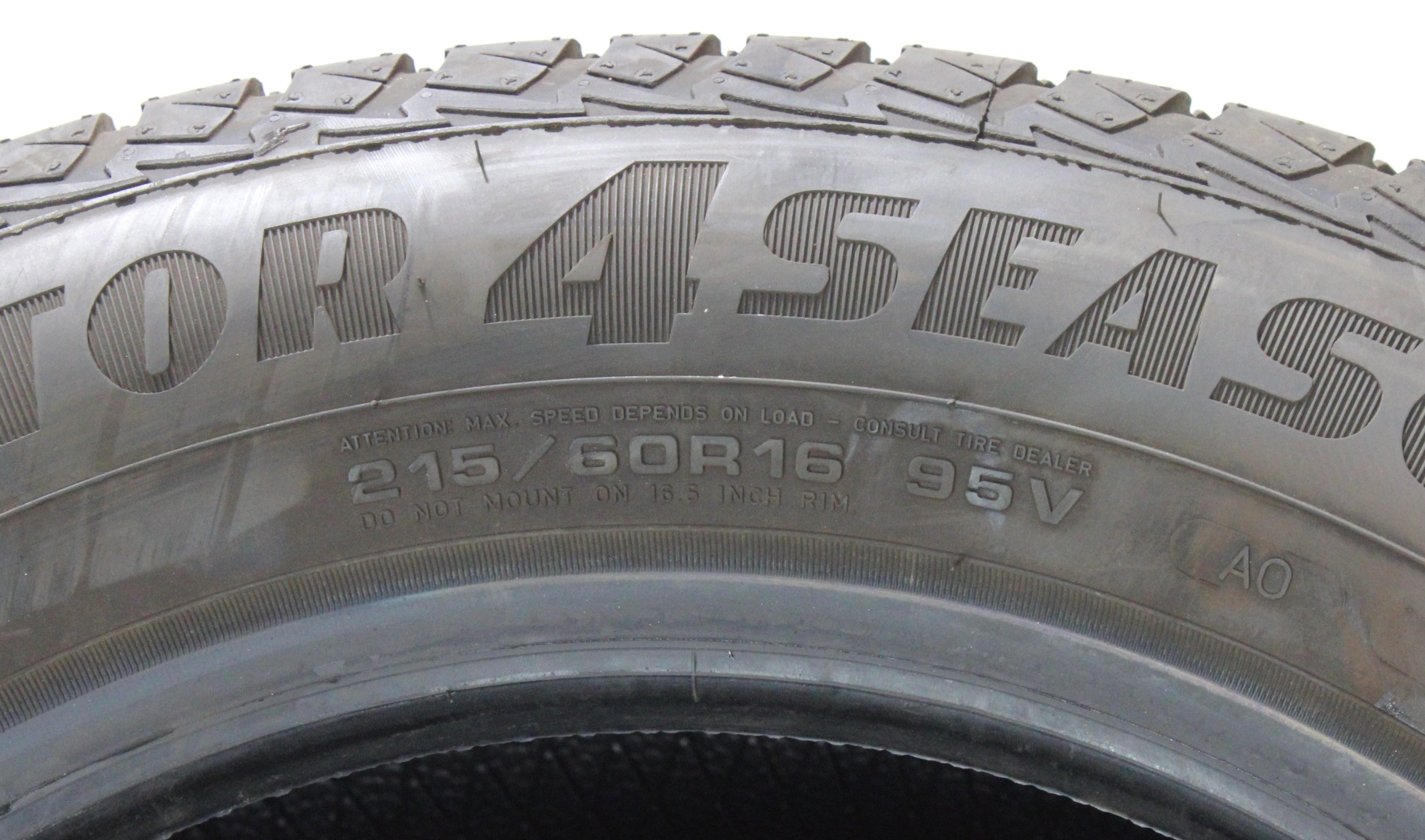 1 x 215/60R16 95V Ganzjahresreifen Goodyear Vector 4 Seasons AO  8mm 2025